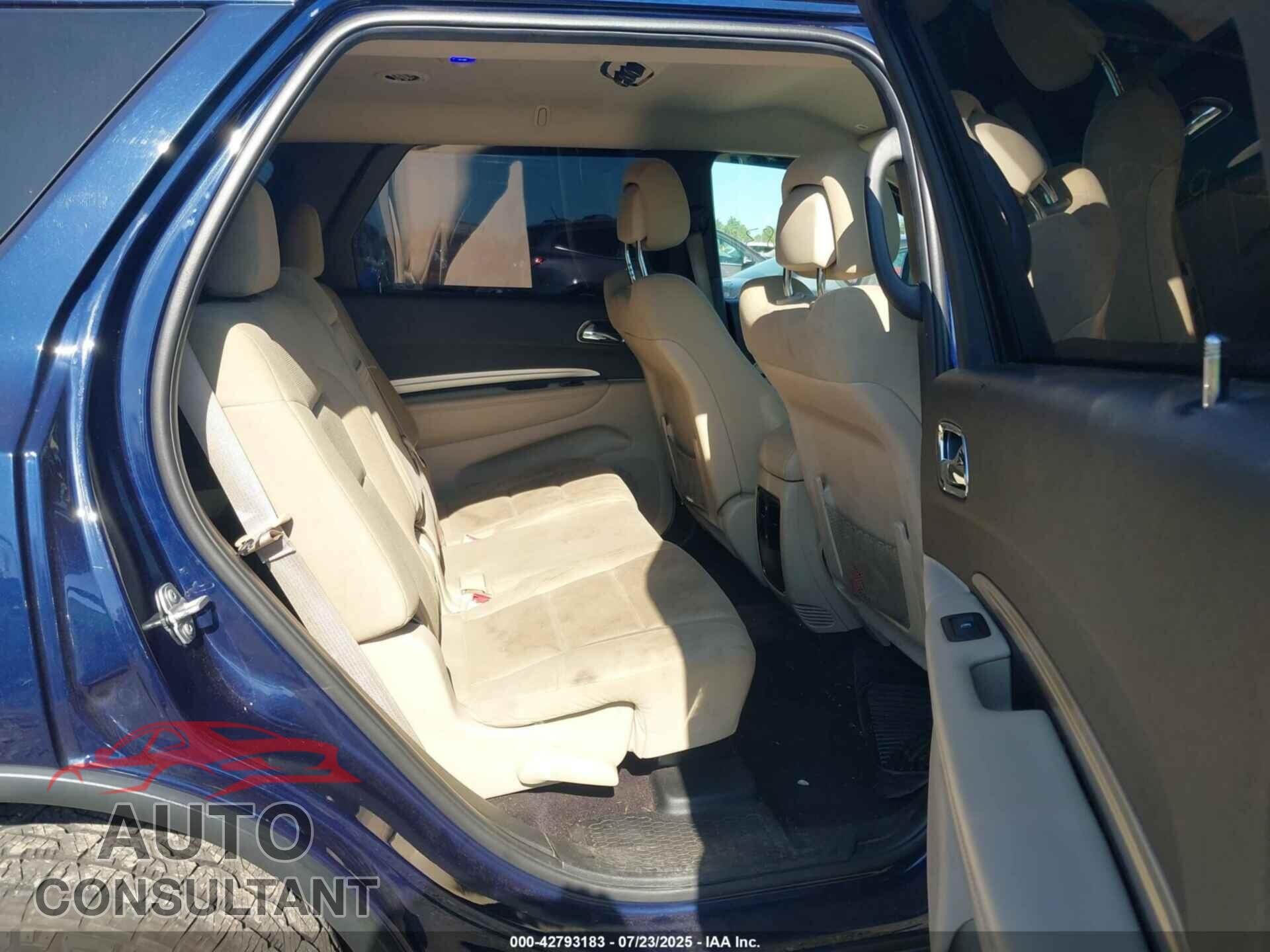 DODGE DURANGO 2017 - 1C4RDJAGXHC790978