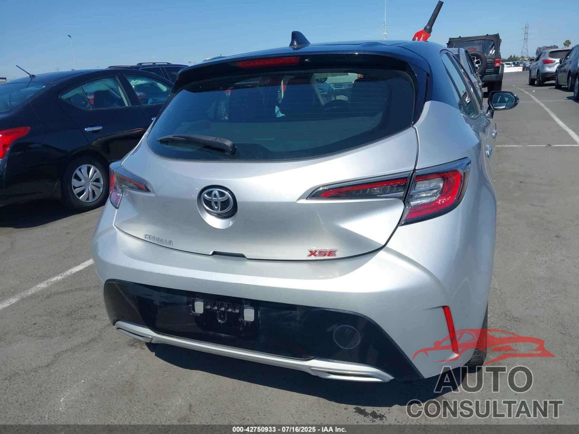 TOYOTA COROLLA 2022 - JTNC4MBE2N3163476