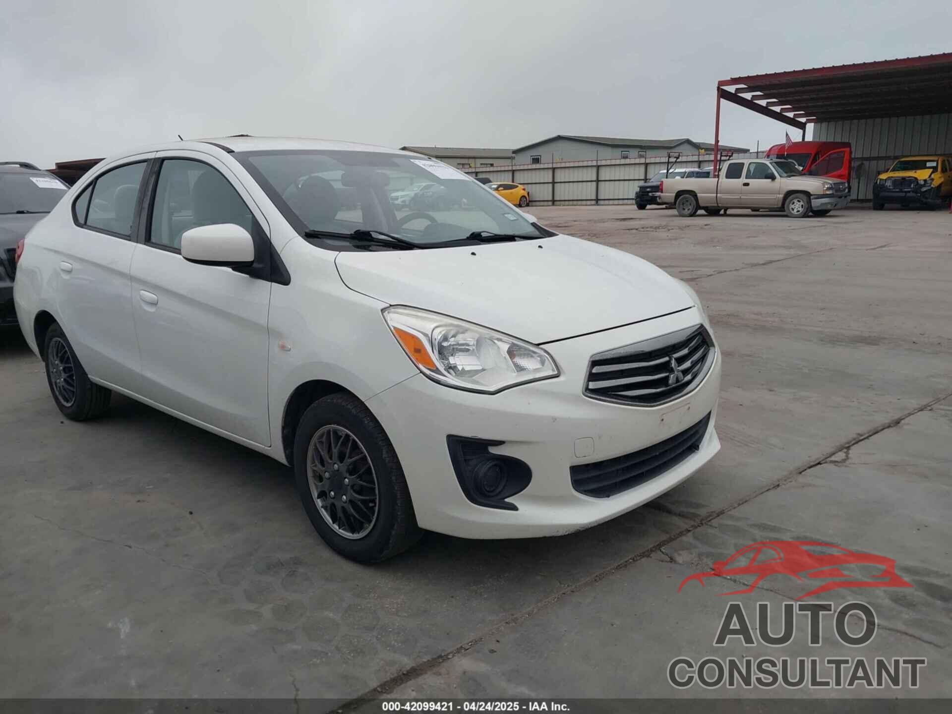 MITSUBISHI MIRAGE G4 2017 - ML32F3FJ2HHF17148