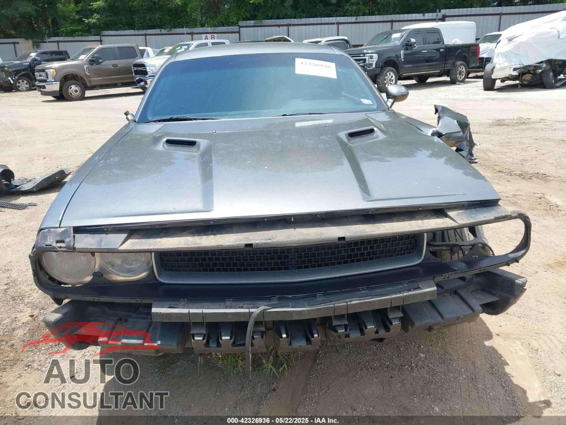 DODGE CHALLENGER 2012 - 2C3CDYAG8CH243555