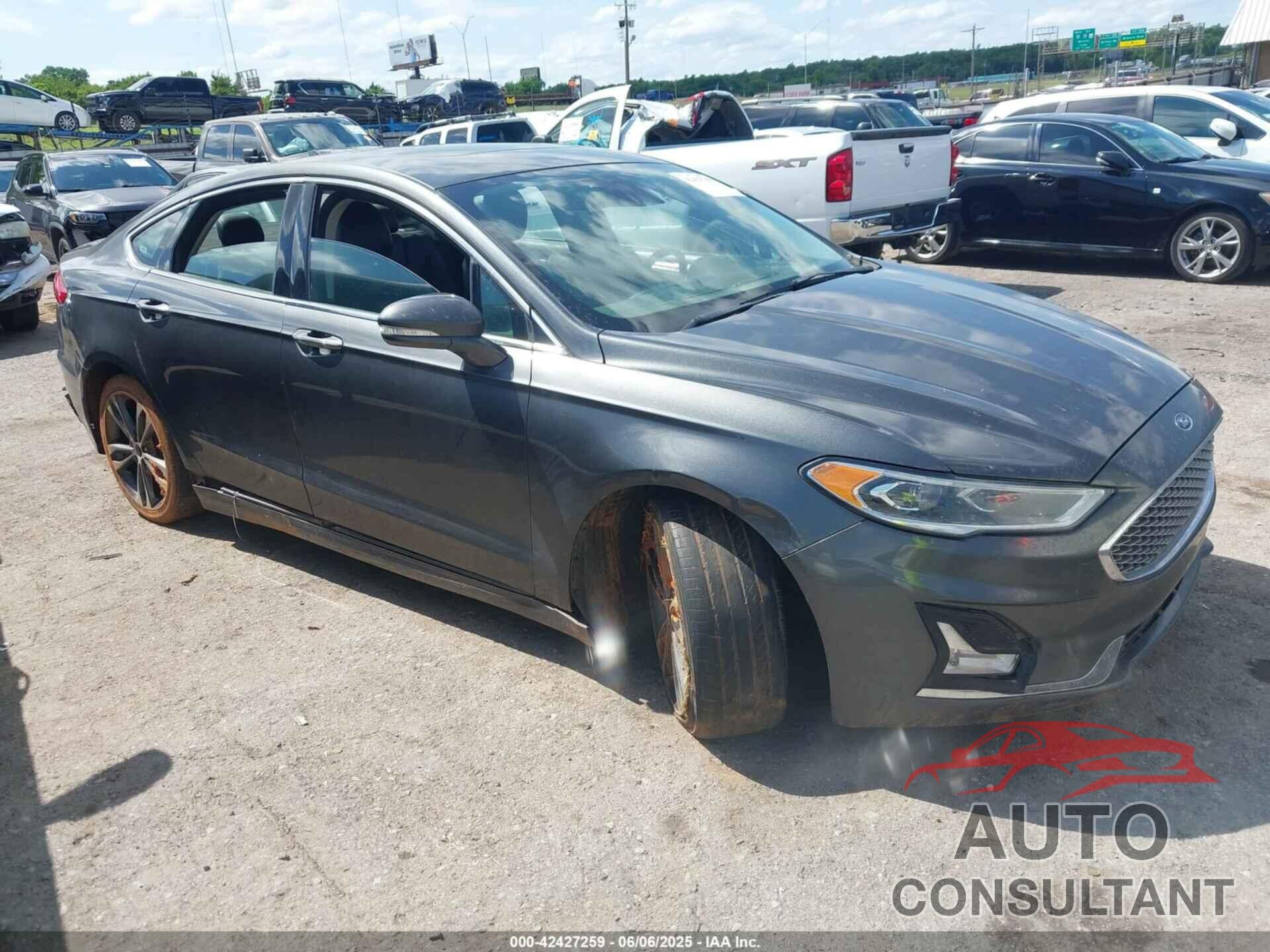 FORD FUSION 2019 - 3FA6P0D91KR256445