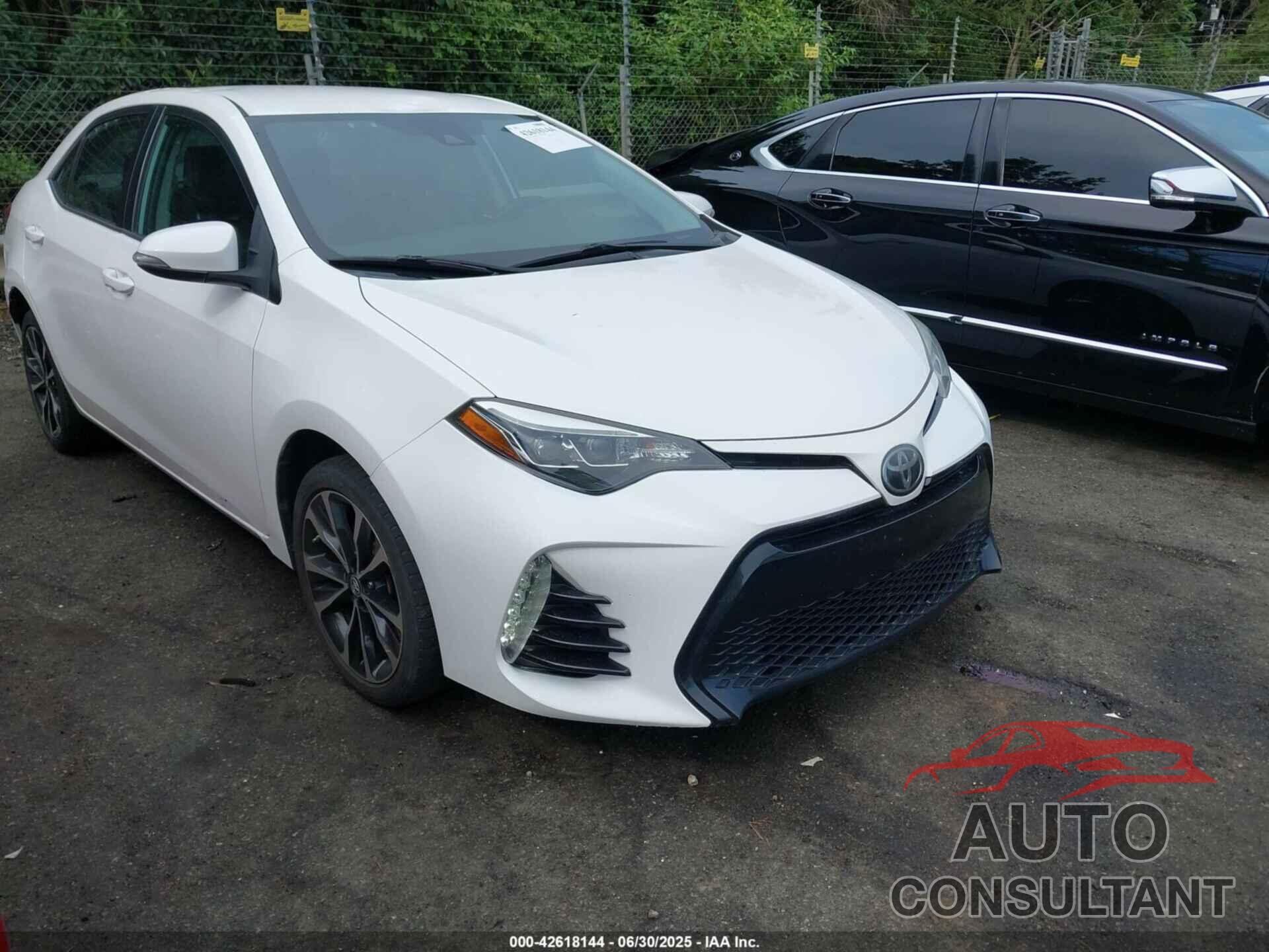 TOYOTA COROLLA 2017 - 2T1BURHE9HC784195