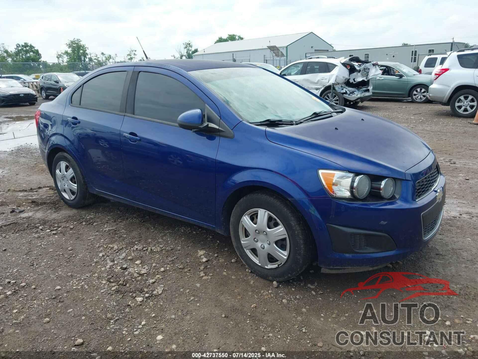 CHEVROLET SONIC 2013 - 1G1JA5SH3D4222802