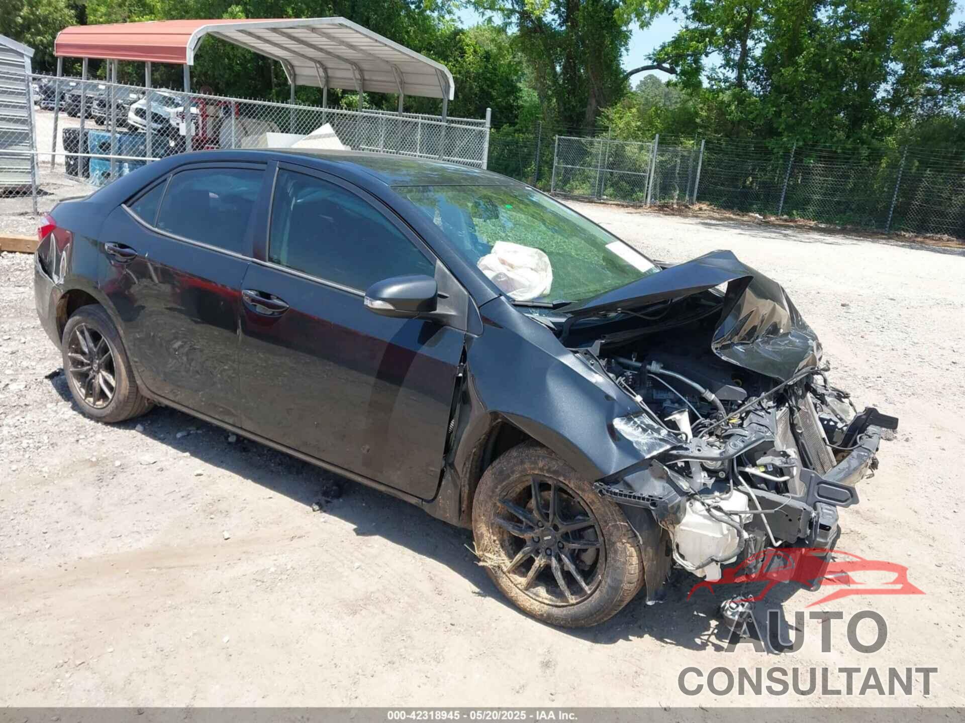 TOYOTA COROLLA 2016 - 2T1BURHE6GC591307