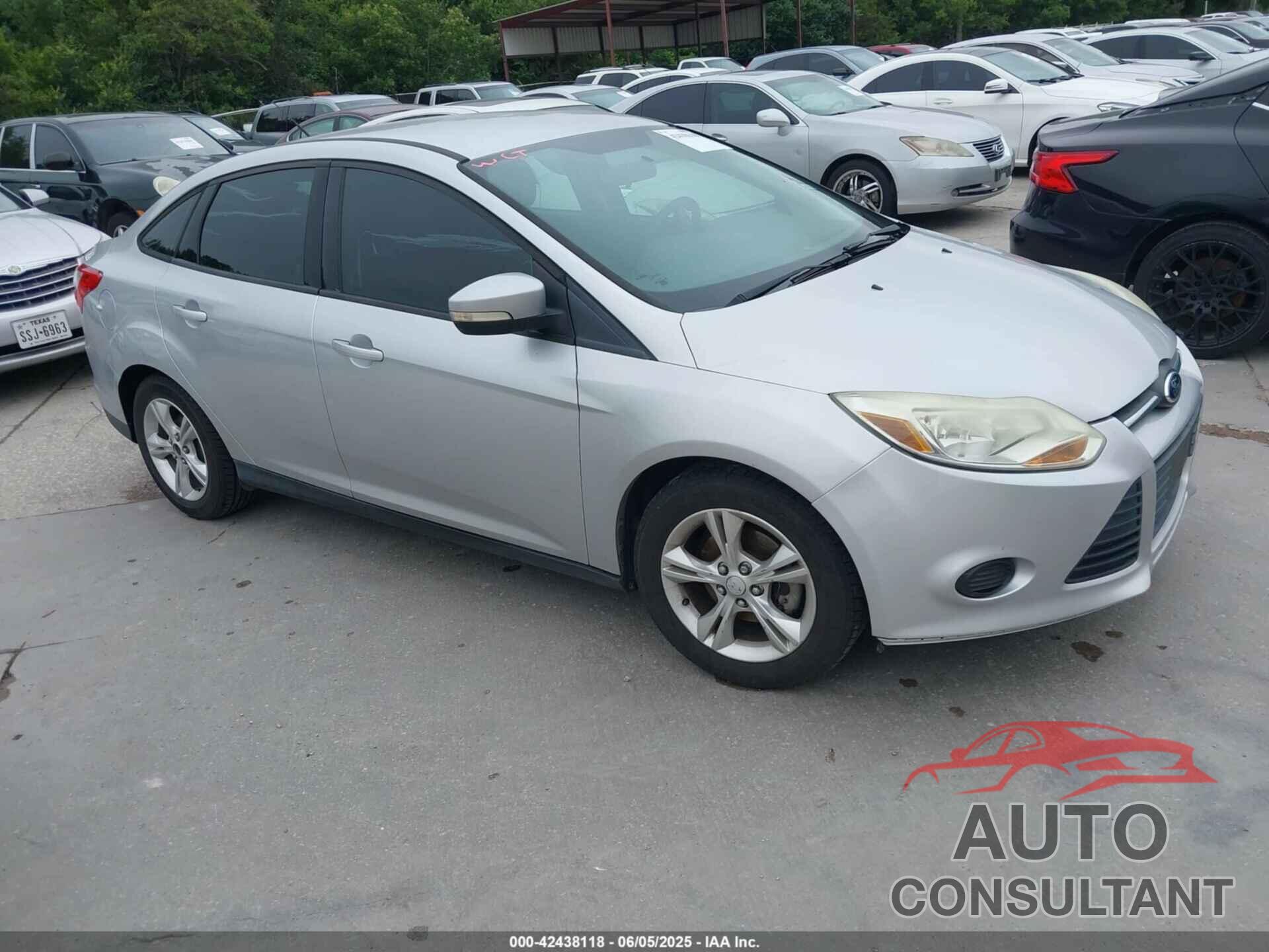 FORD FOCUS 2013 - 1FADP3F25DL189133