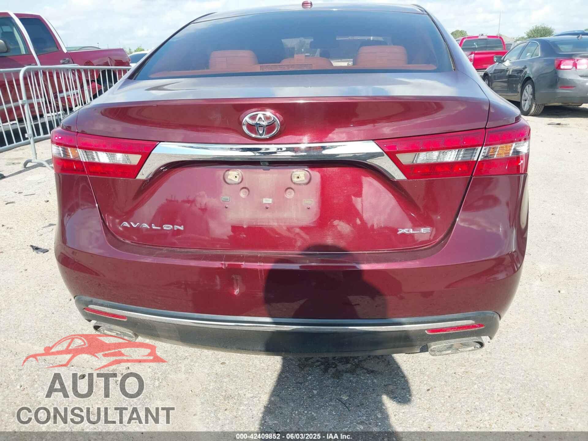 TOYOTA AVALON 2016 - 4T1BK1EB6GU242597