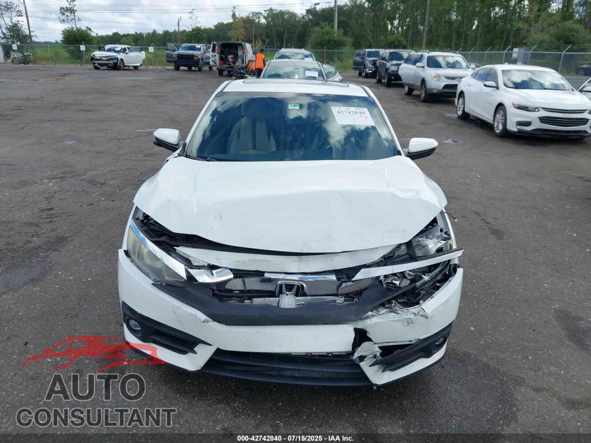 HONDA CIVIC 2017 - 2HGFC3B77HH353034