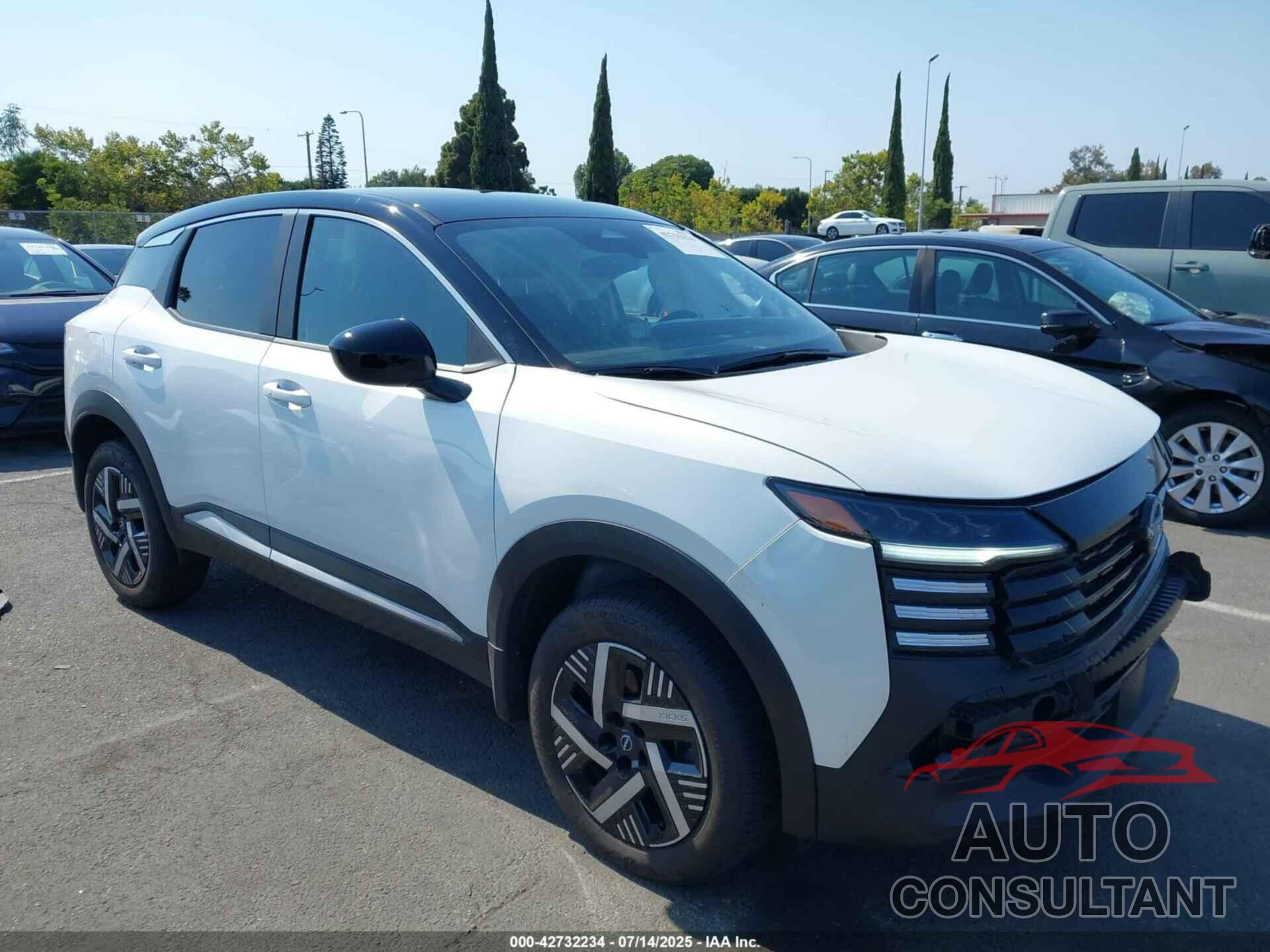 NISSAN KICKS 2025 - 3N8AP6CA6SL368880