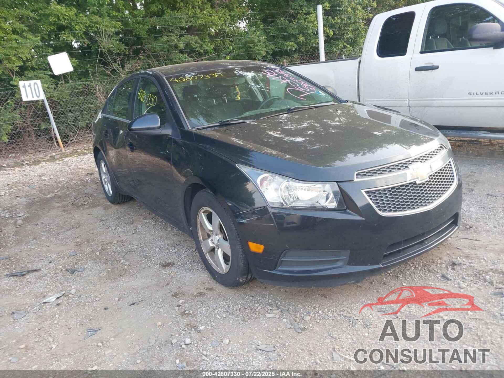 CHEVROLET CRUZE 2012 - 1G1PF5SC5C7202886