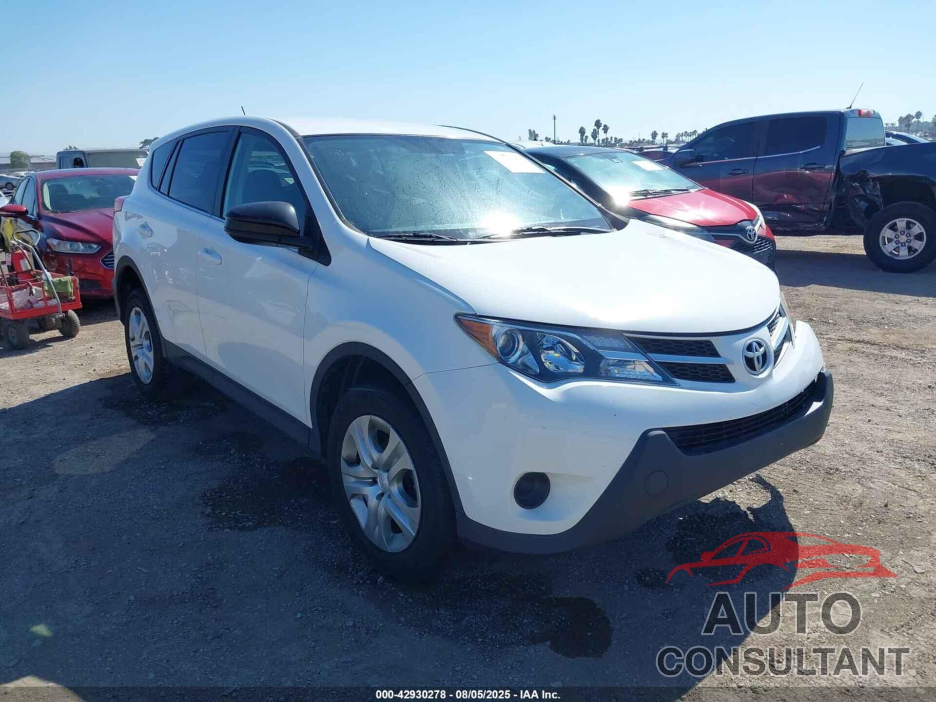 TOYOTA RAV4 2013 - JTMBFREV2DD001309