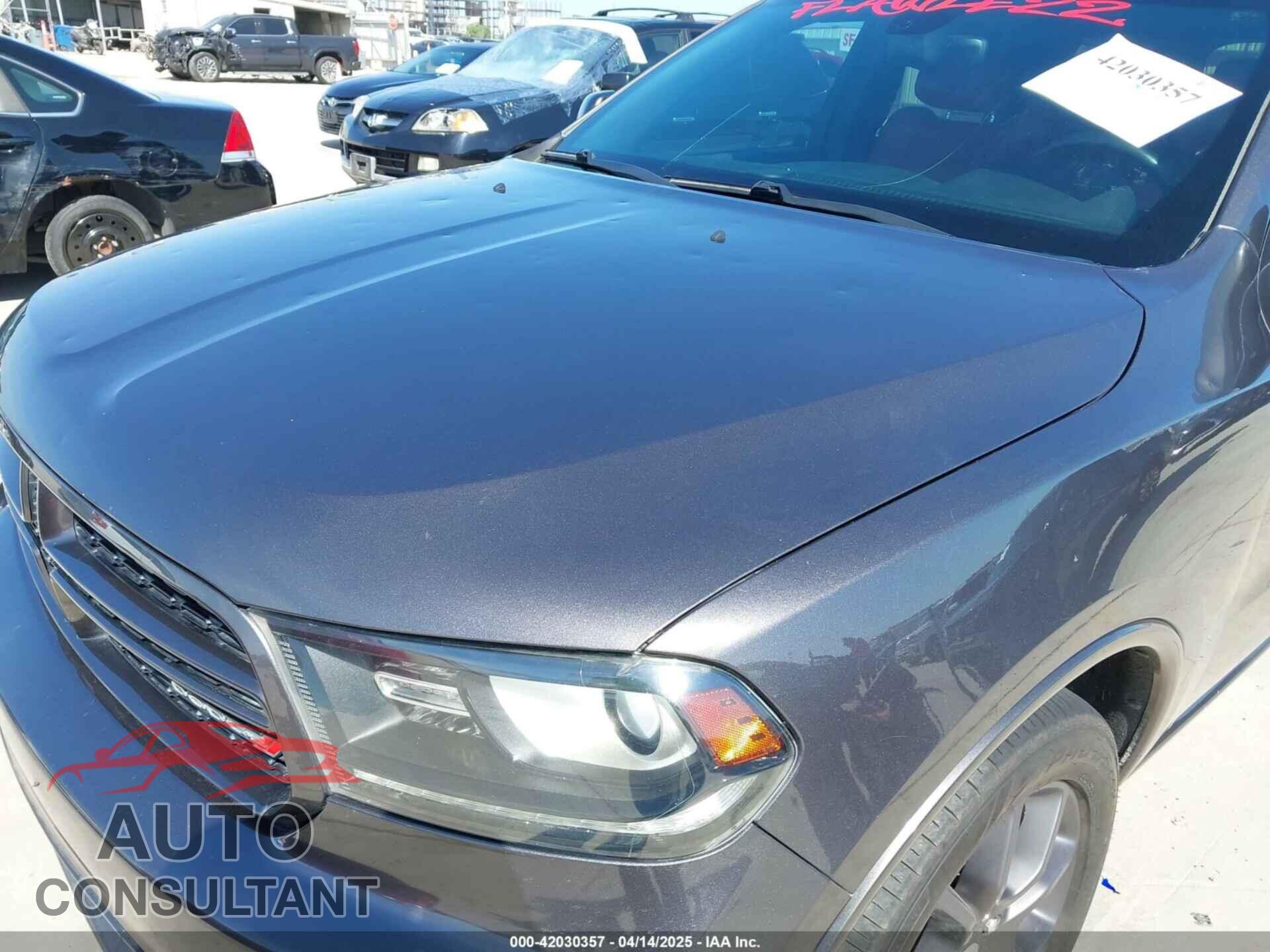 DODGE DURANGO 2017 - 1C4SDJCT7HC678926