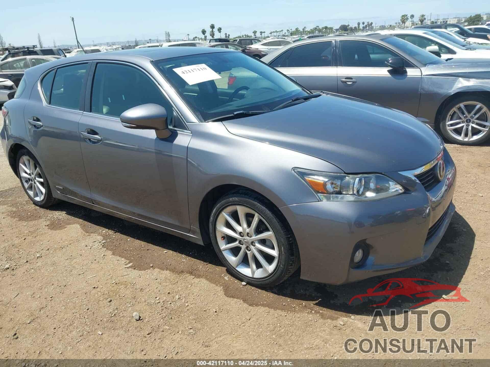LEXUS CT 200H 2013 - JTHKD5BH6D2147686