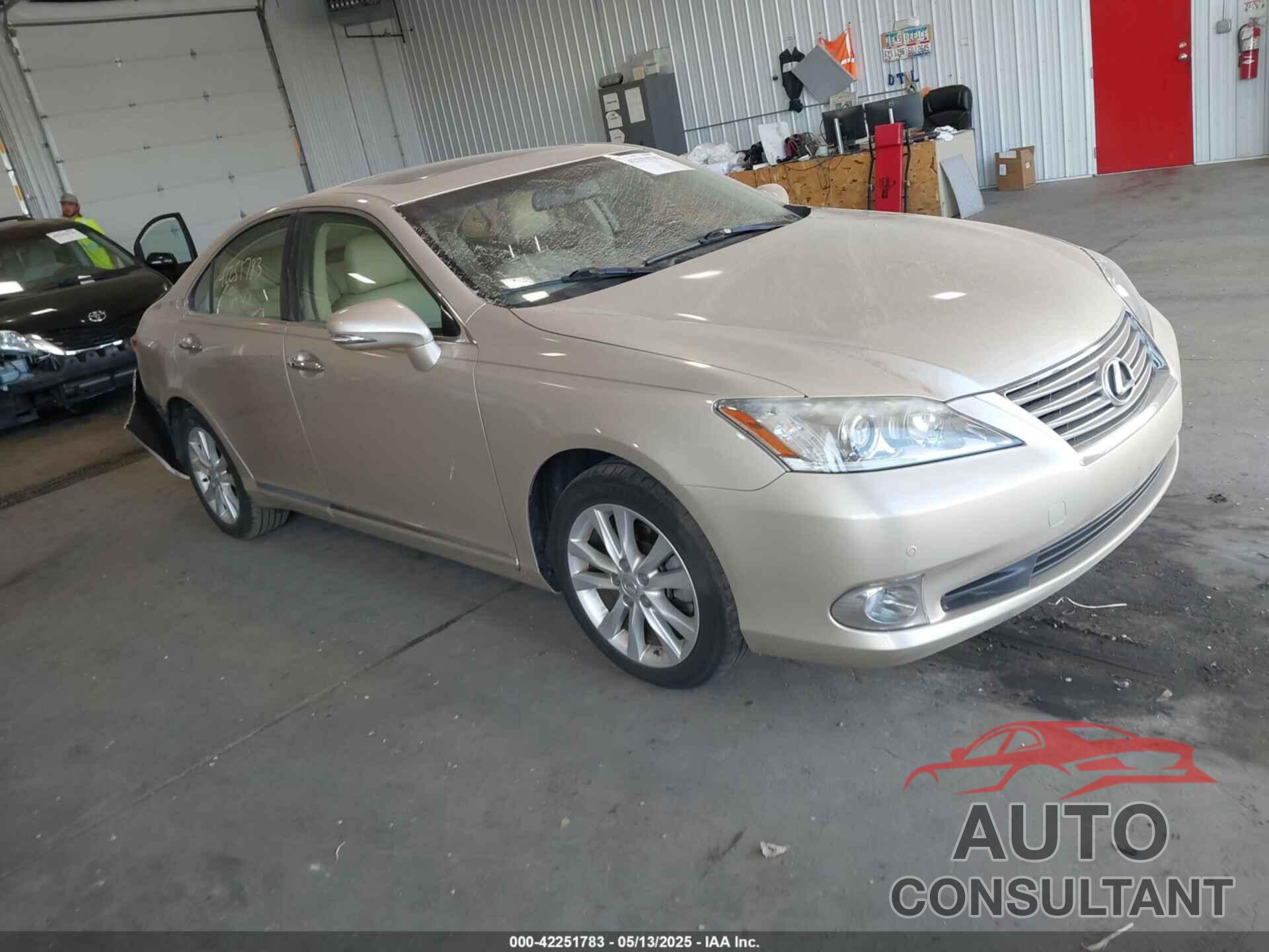 LEXUS ES 2012 - JTHBK1EG4C2509885