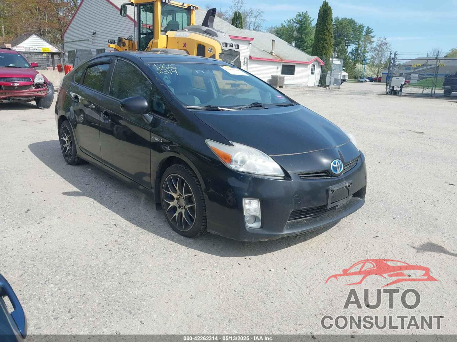 TOYOTA PRIUS 2011 - JTDKN3DU5B0265783