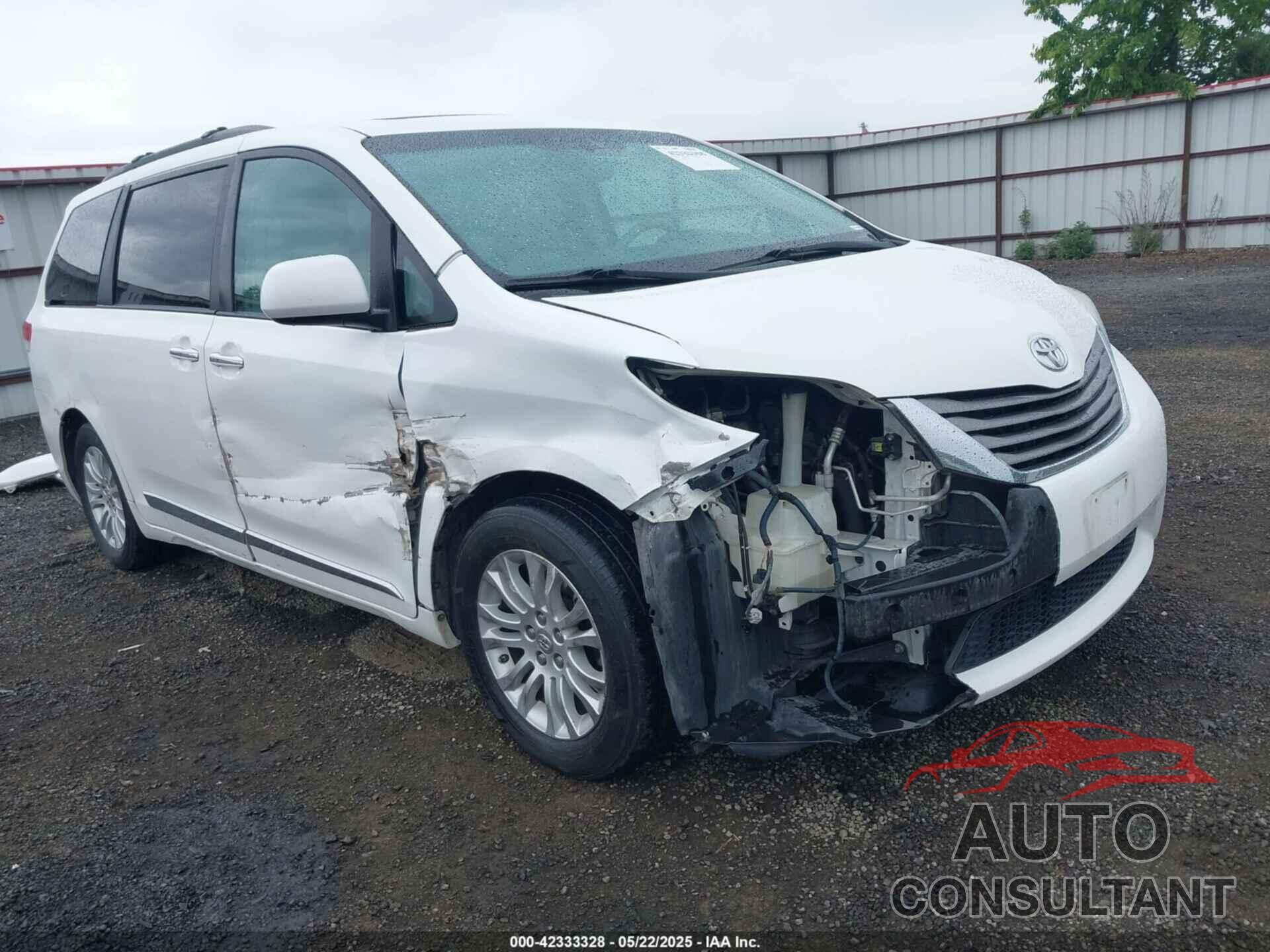 TOYOTA SIENNA 2012 - 5TDYK3DC3CS215411