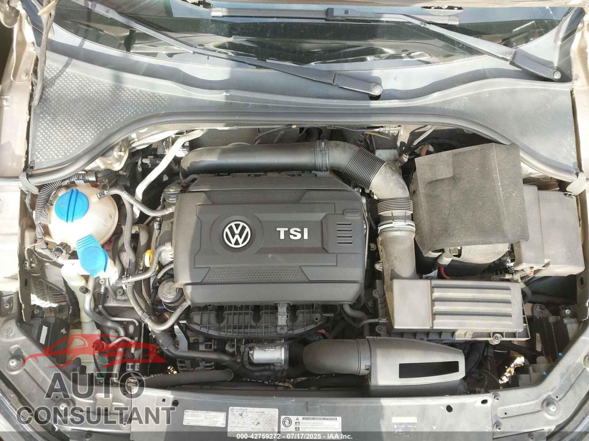 VOLKSWAGEN PASSAT 2015 - 1VWBS7A34FC022012
