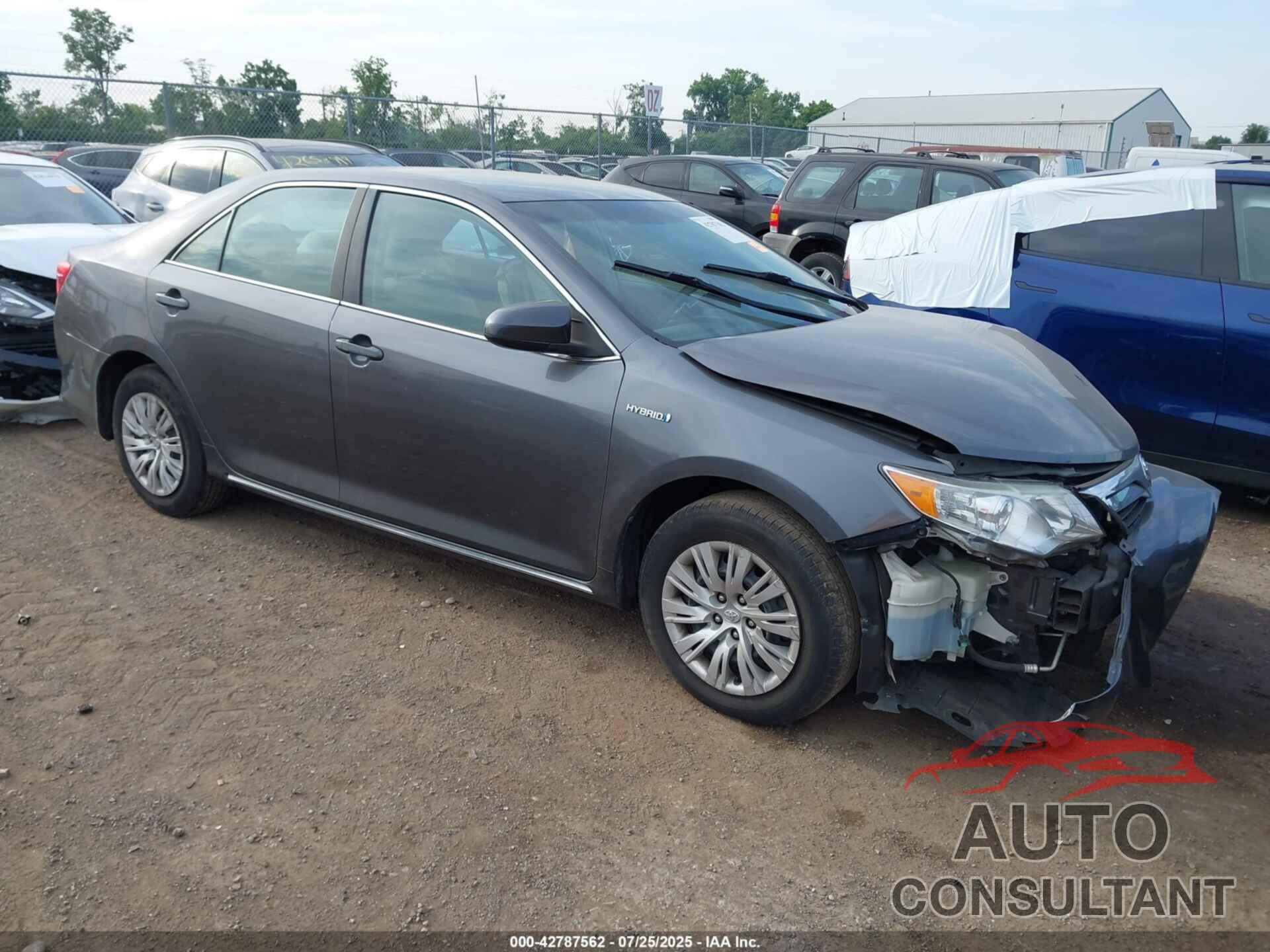 TOYOTA CAMRY HYBRID 2014 - 4T1BD1FK5EU101297