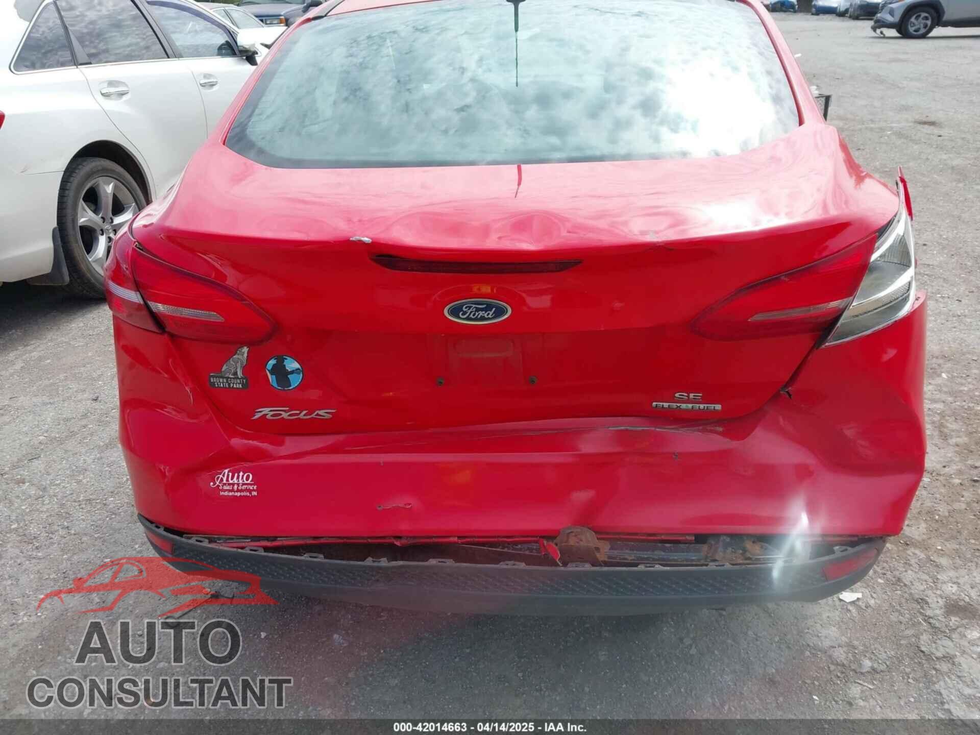 FORD FOCUS 2015 - 1FADP3F2XFL351132