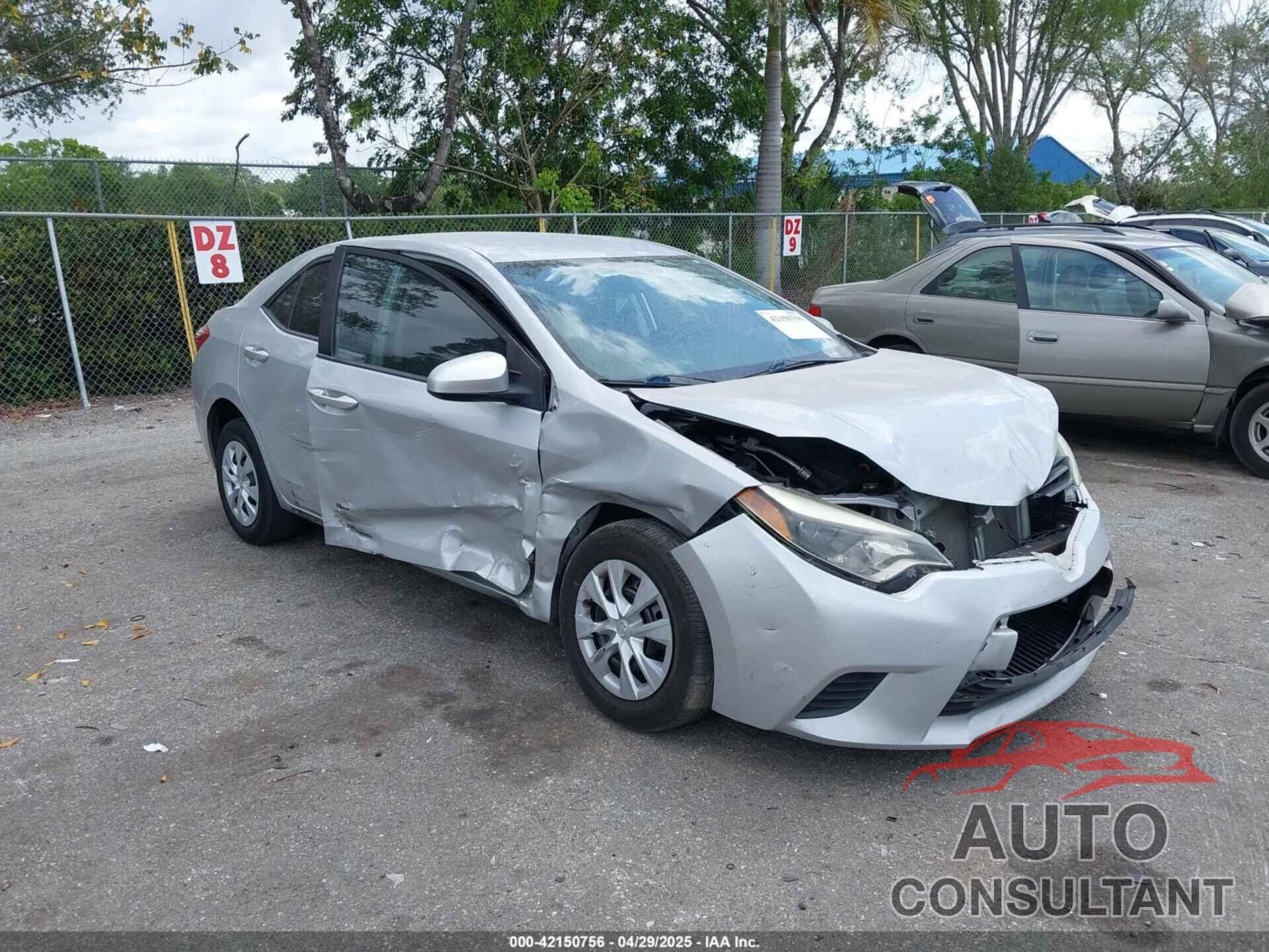 TOYOTA COROLLA 2014 - 2T1BURHE4EC005359