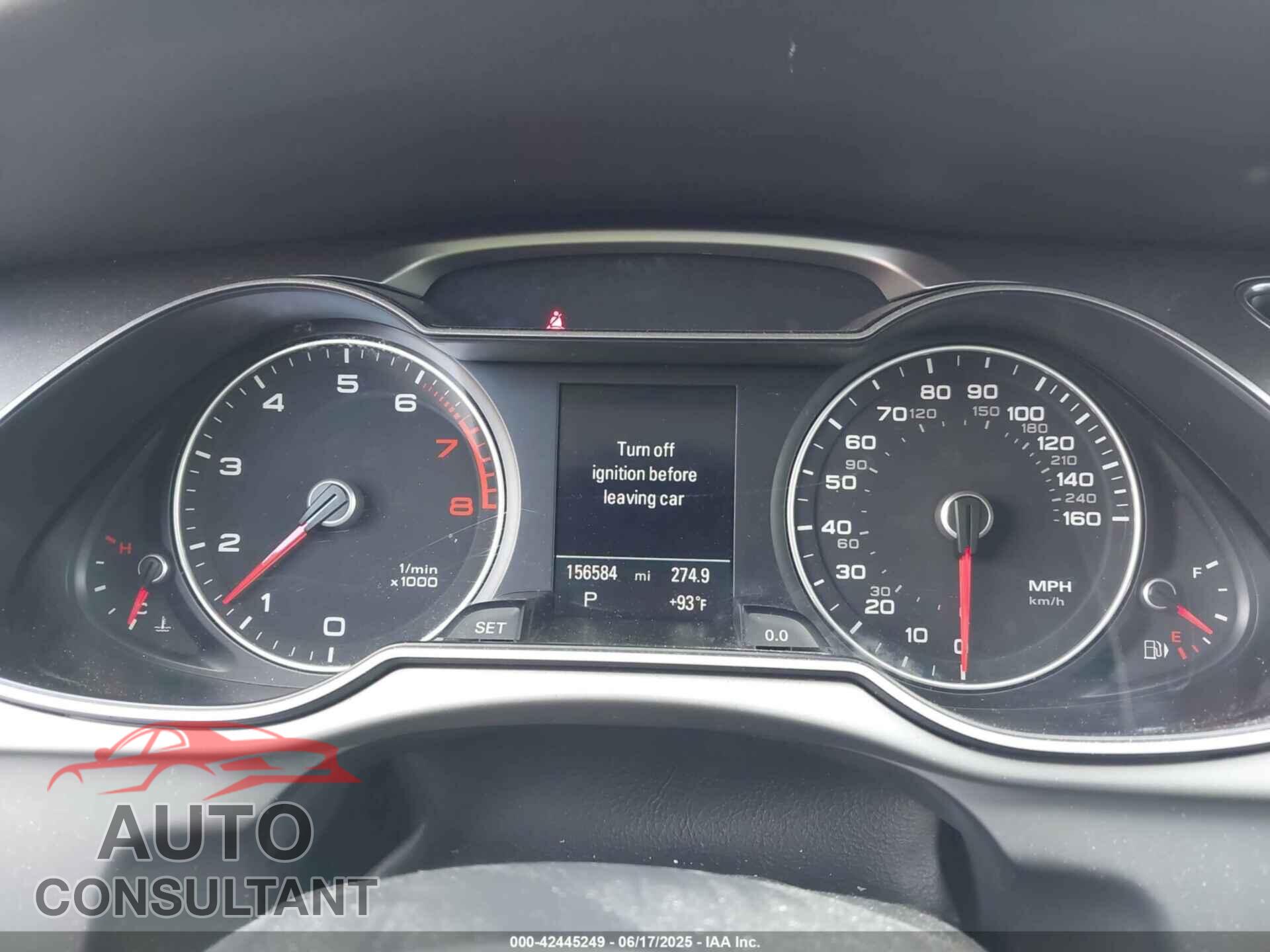 AUDI A4 2015 - WAUBFAFLXFA083712