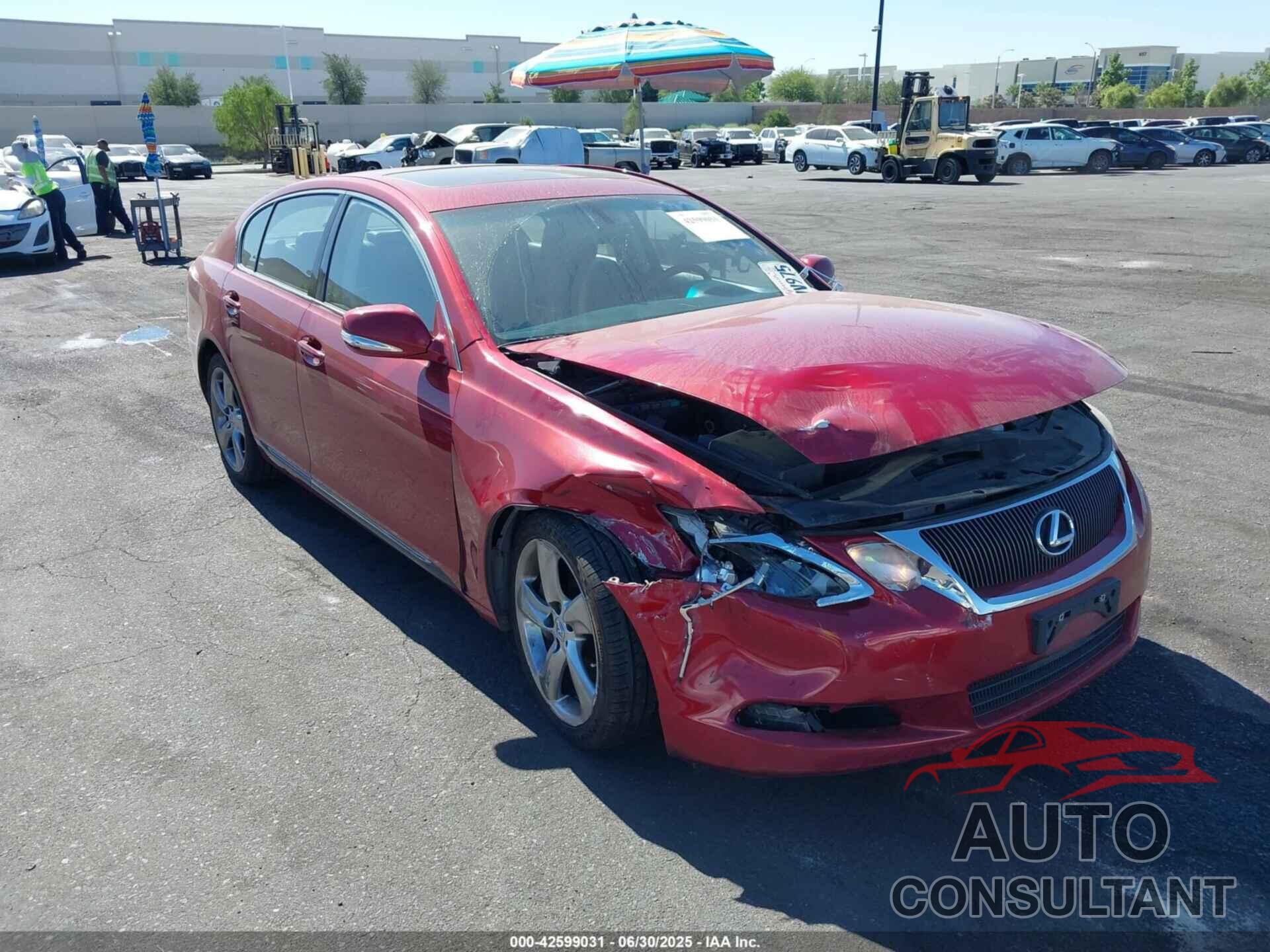 LEXUS GS 350 2010 - JTHBE1KS8A0048571
