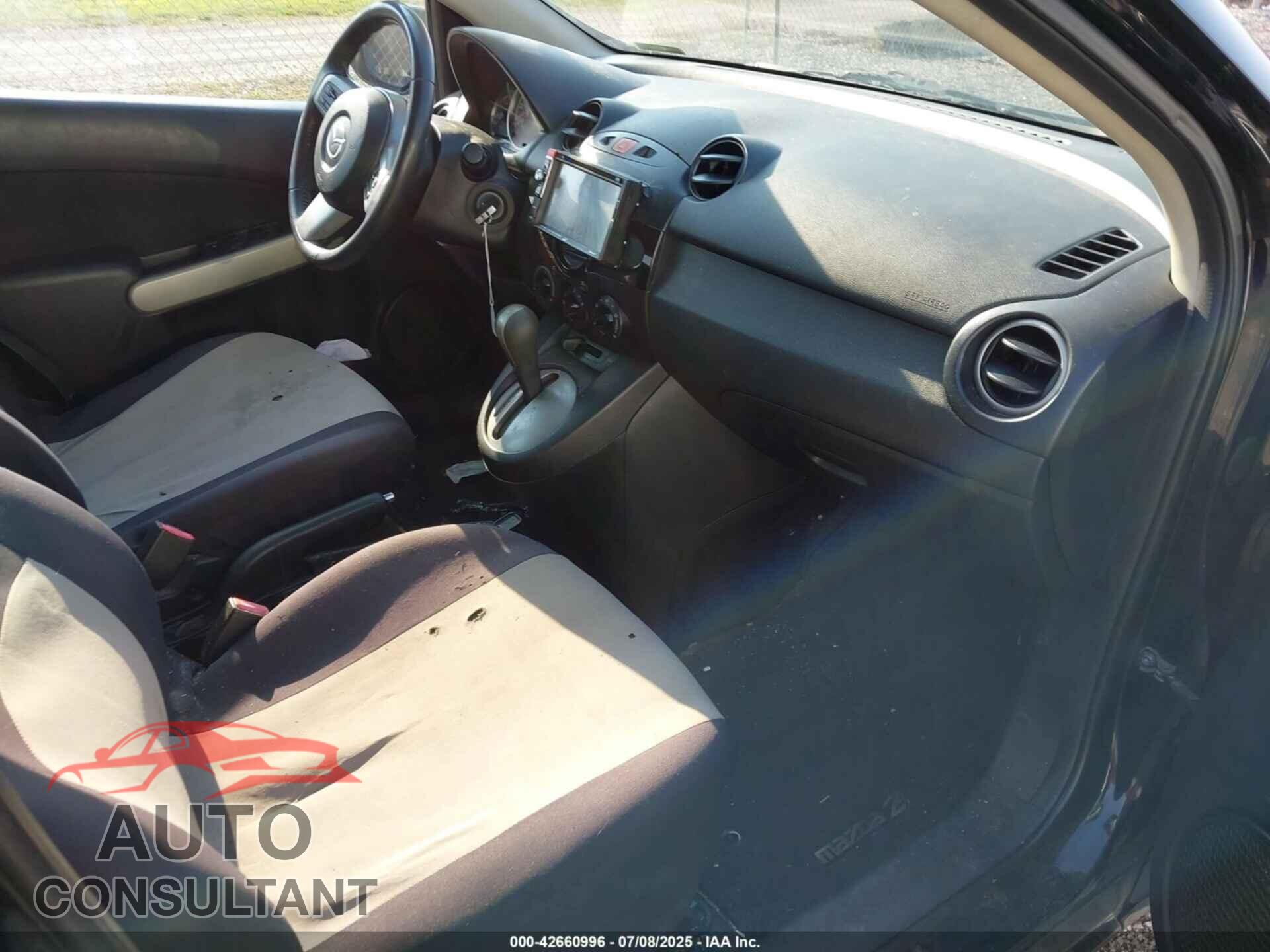 MAZDA MAZDA2 2012 - JM1DE1LY2C0135639