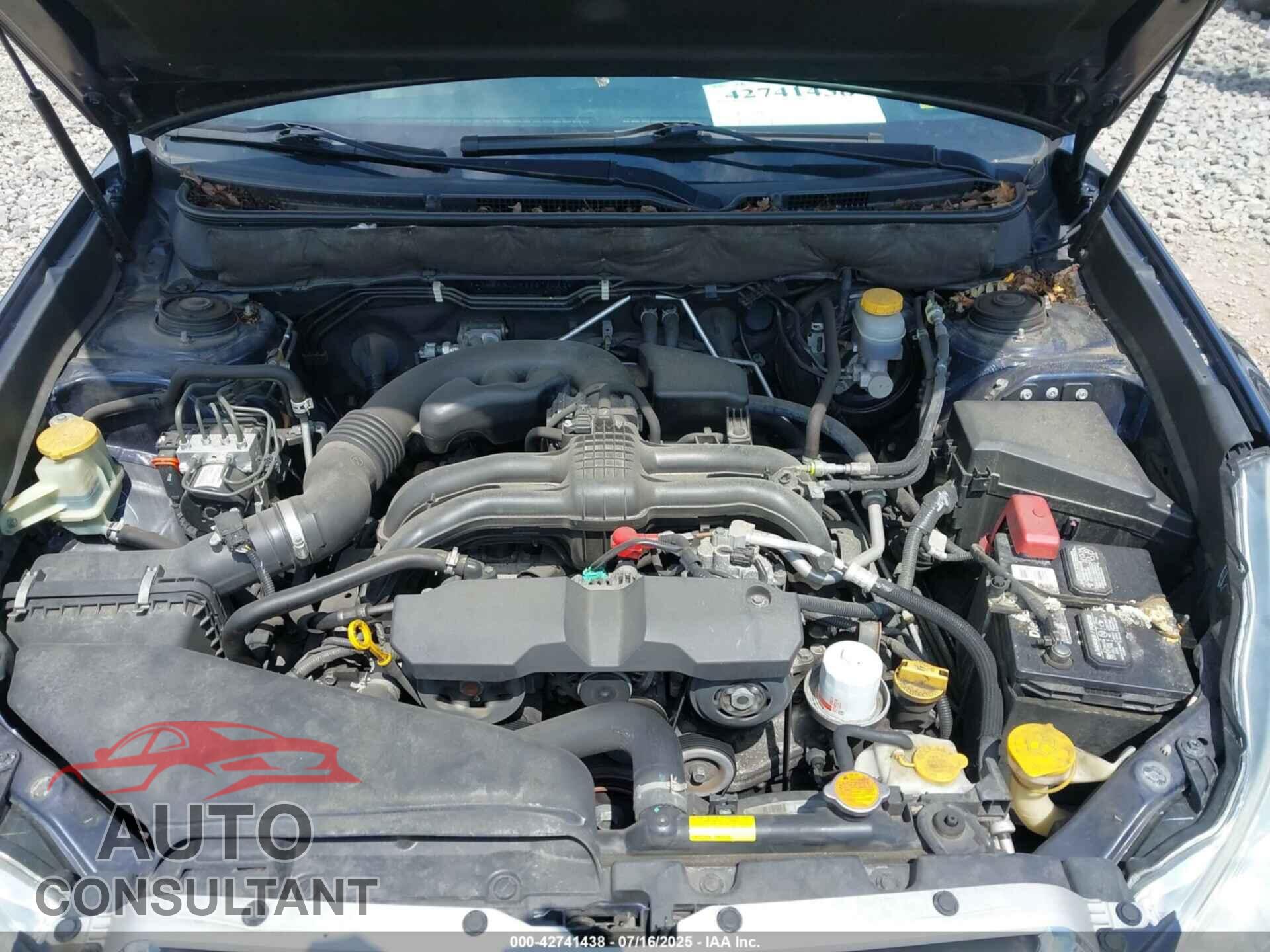 SUBARU OUTBACK 2014 - 4S4BRBLC9E3277053