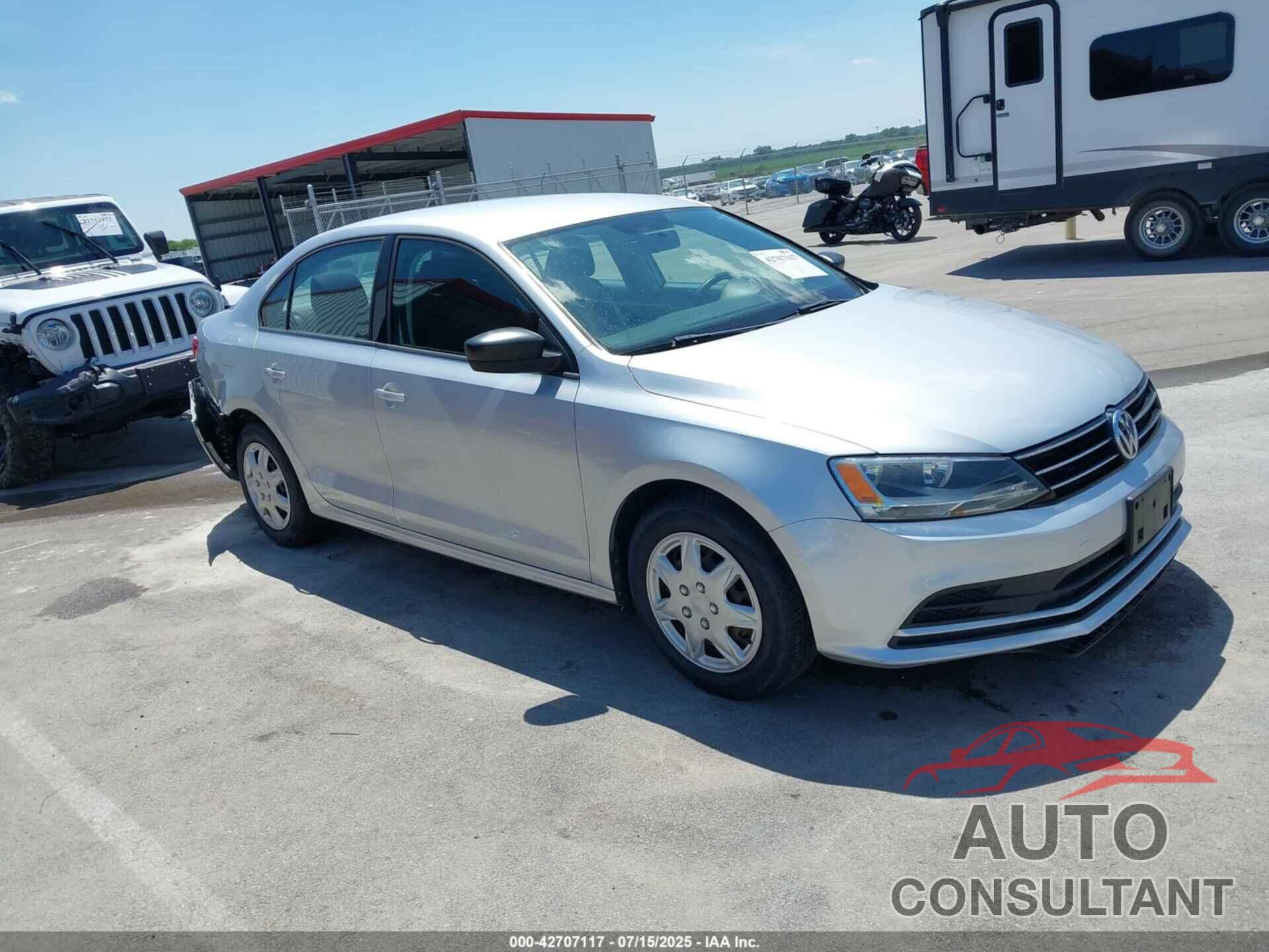 VOLKSWAGEN JETTA 2015 - 3VW2K7AJ1FM293588