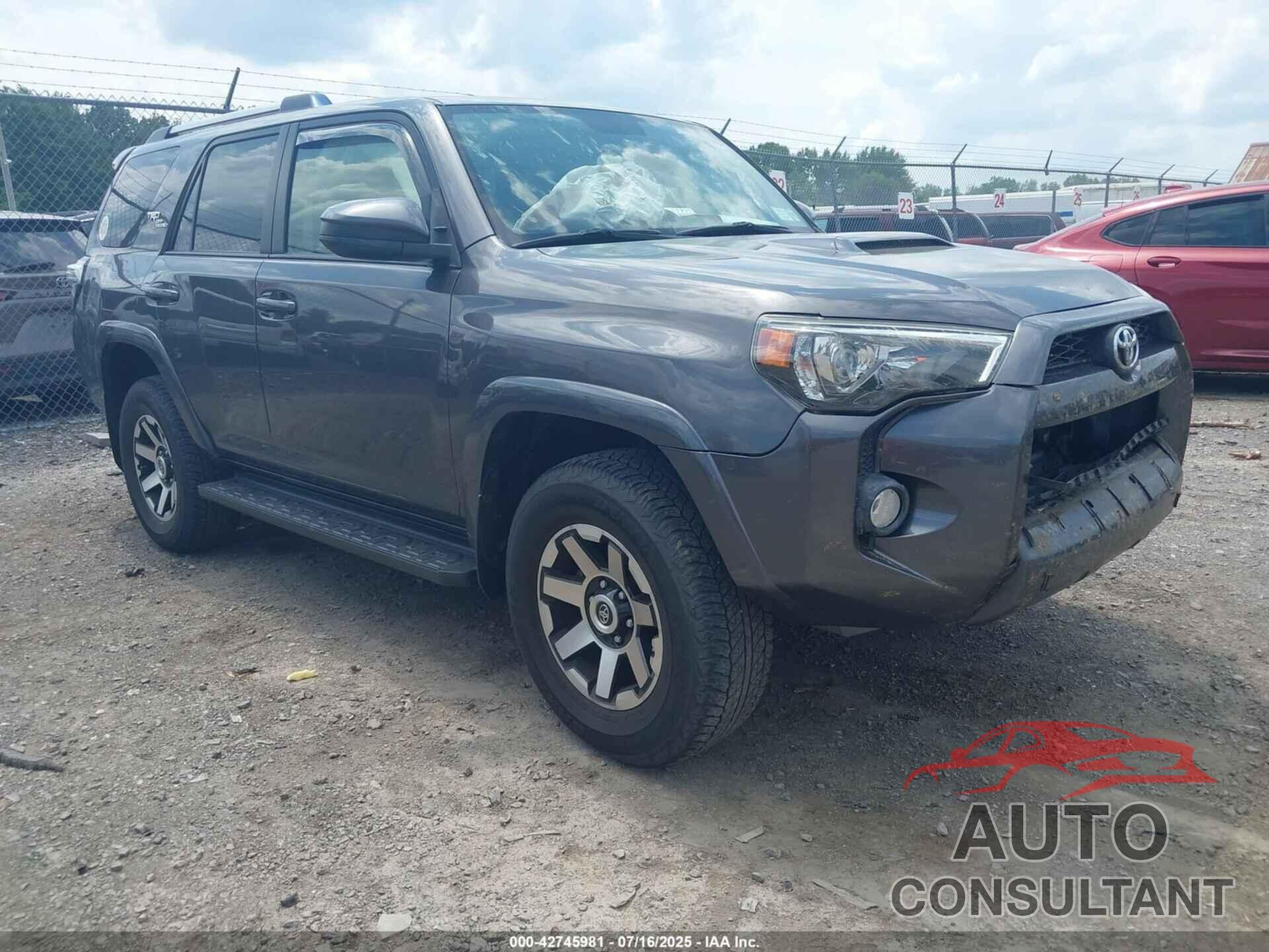 TOYOTA 4RUNNER 2018 - JTEBU5JR7J5493201
