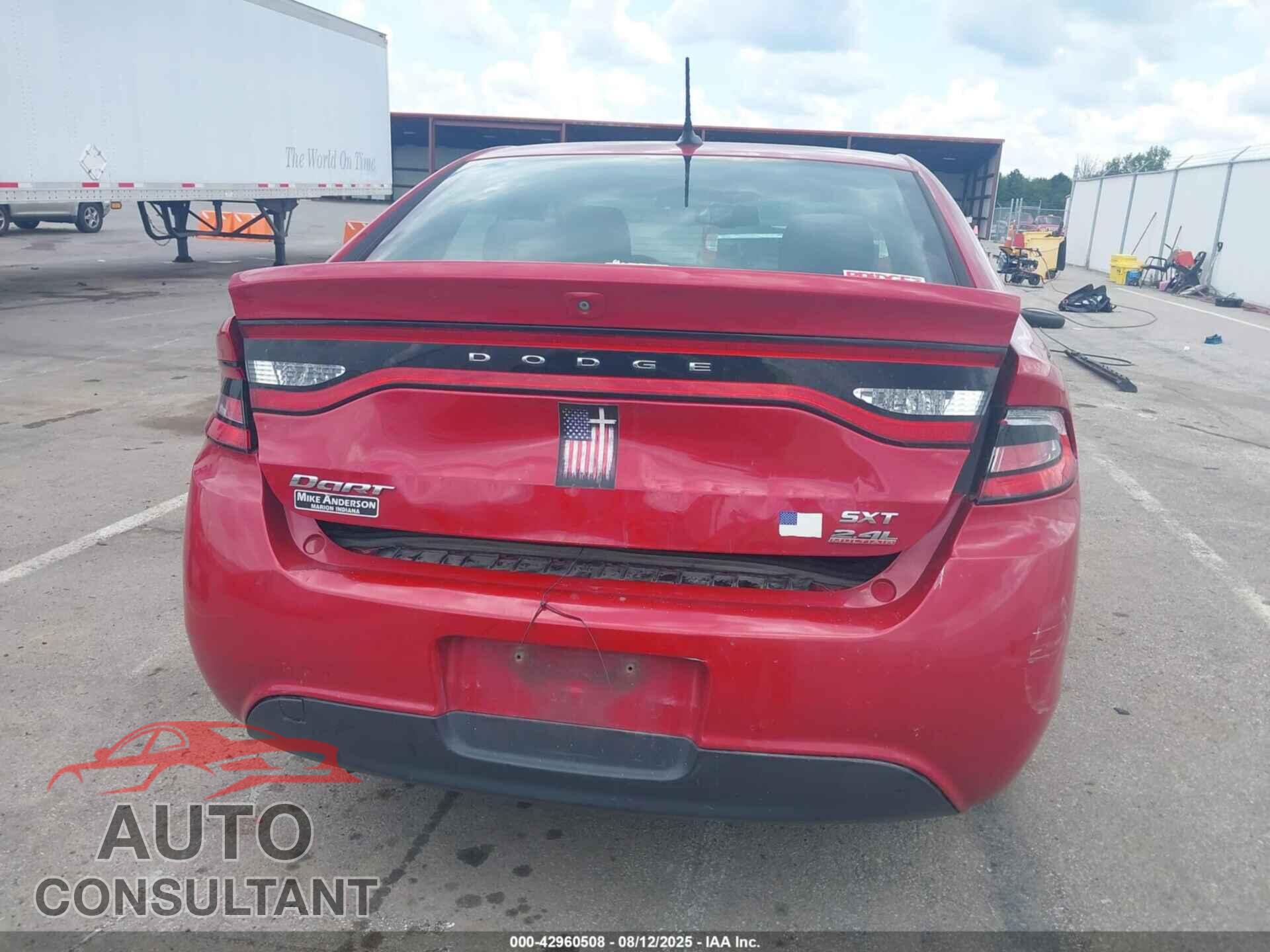 DODGE DART 2014 - 1C3CDFBB4ED677799