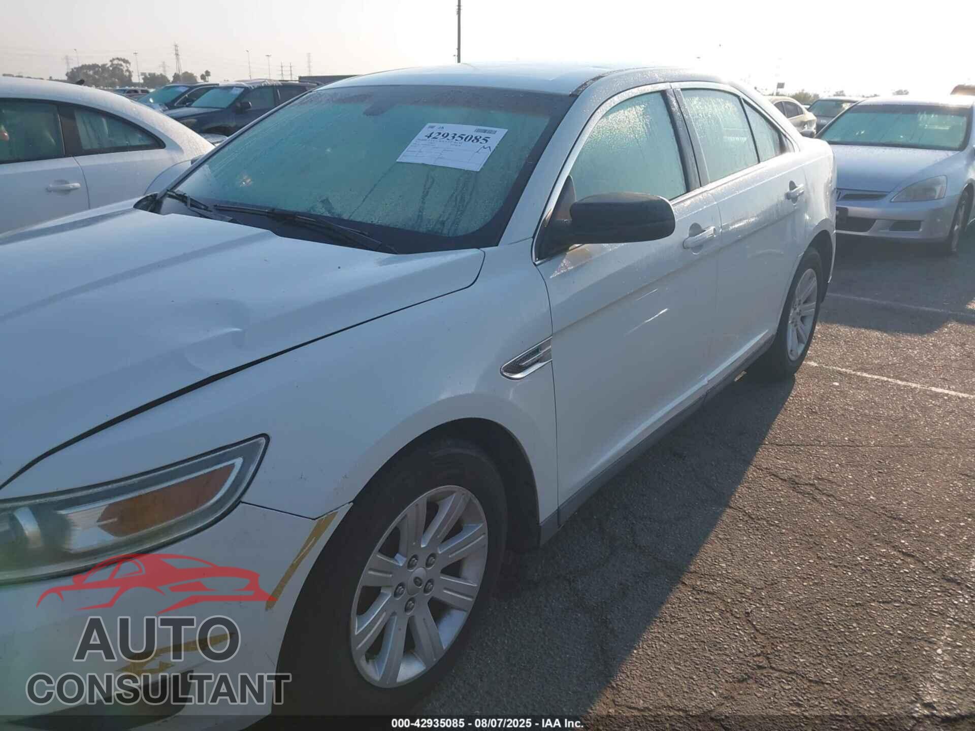 FORD TAURUS 2012 - 1FAHP2DW7CG140525