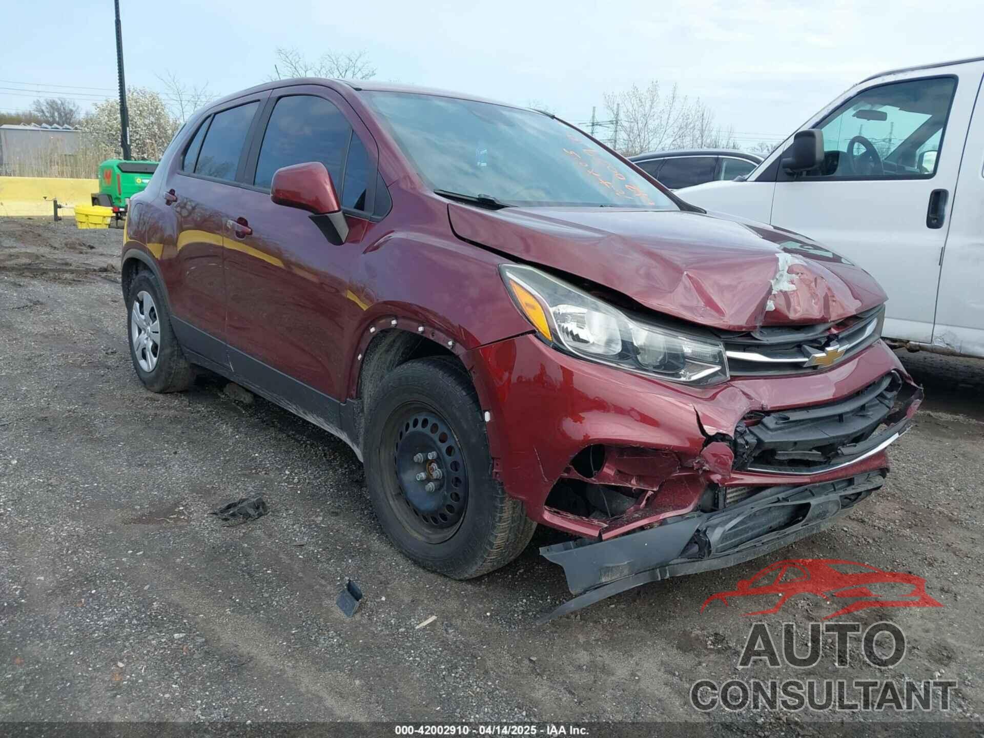 CHEVROLET TRAX 2017 - 3GNCJKSB7HL175033