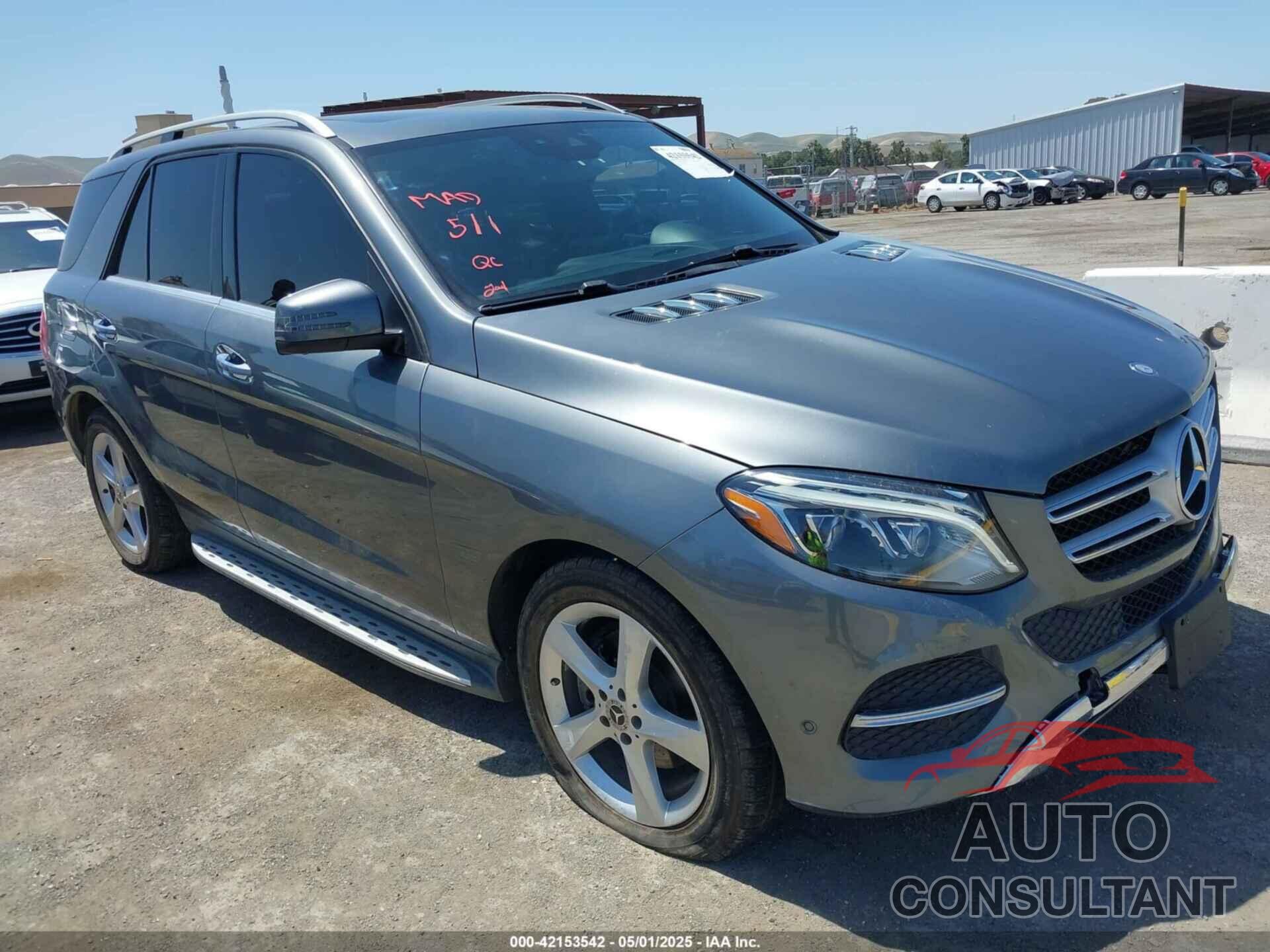 MERCEDES-BENZ GLE 350 2017 - 4JGDA5HB3HA906131
