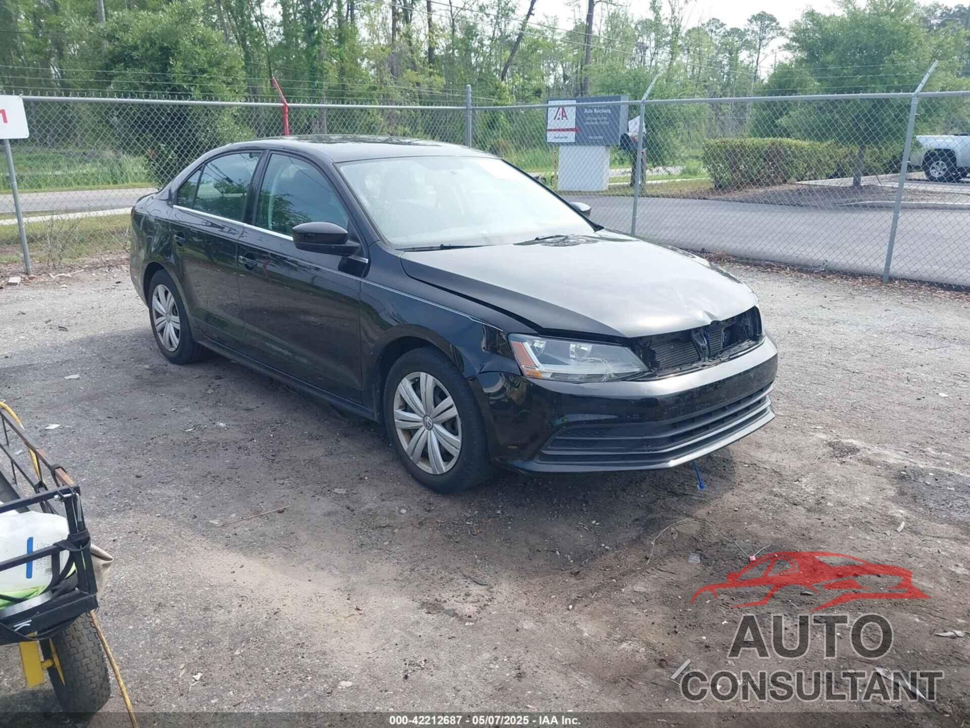 VOLKSWAGEN JETTA 2017 - 3VW2B7AJ3HM346729