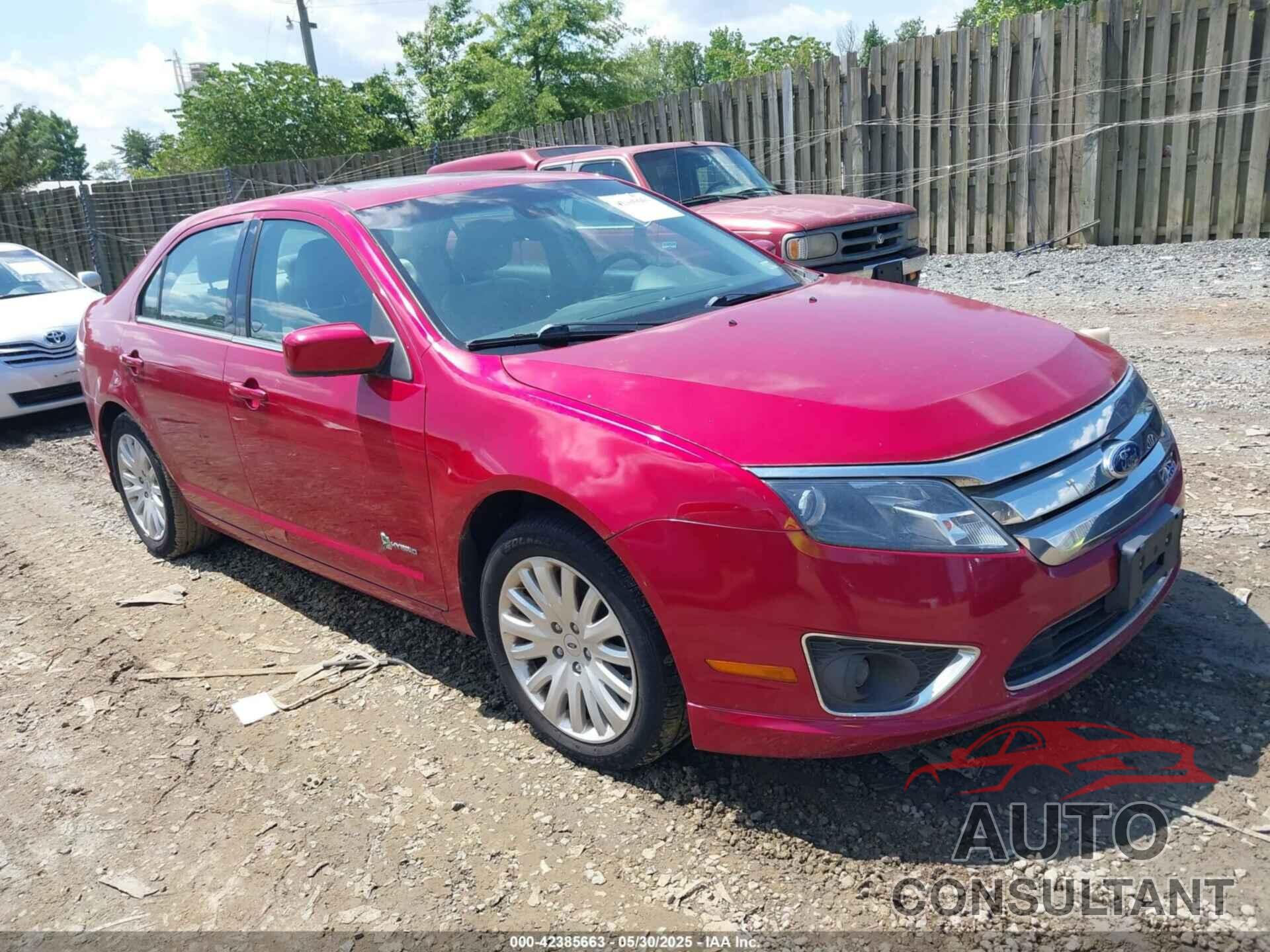 FORD FUSION HYBRID 2011 - 3FADP0L34BR316397