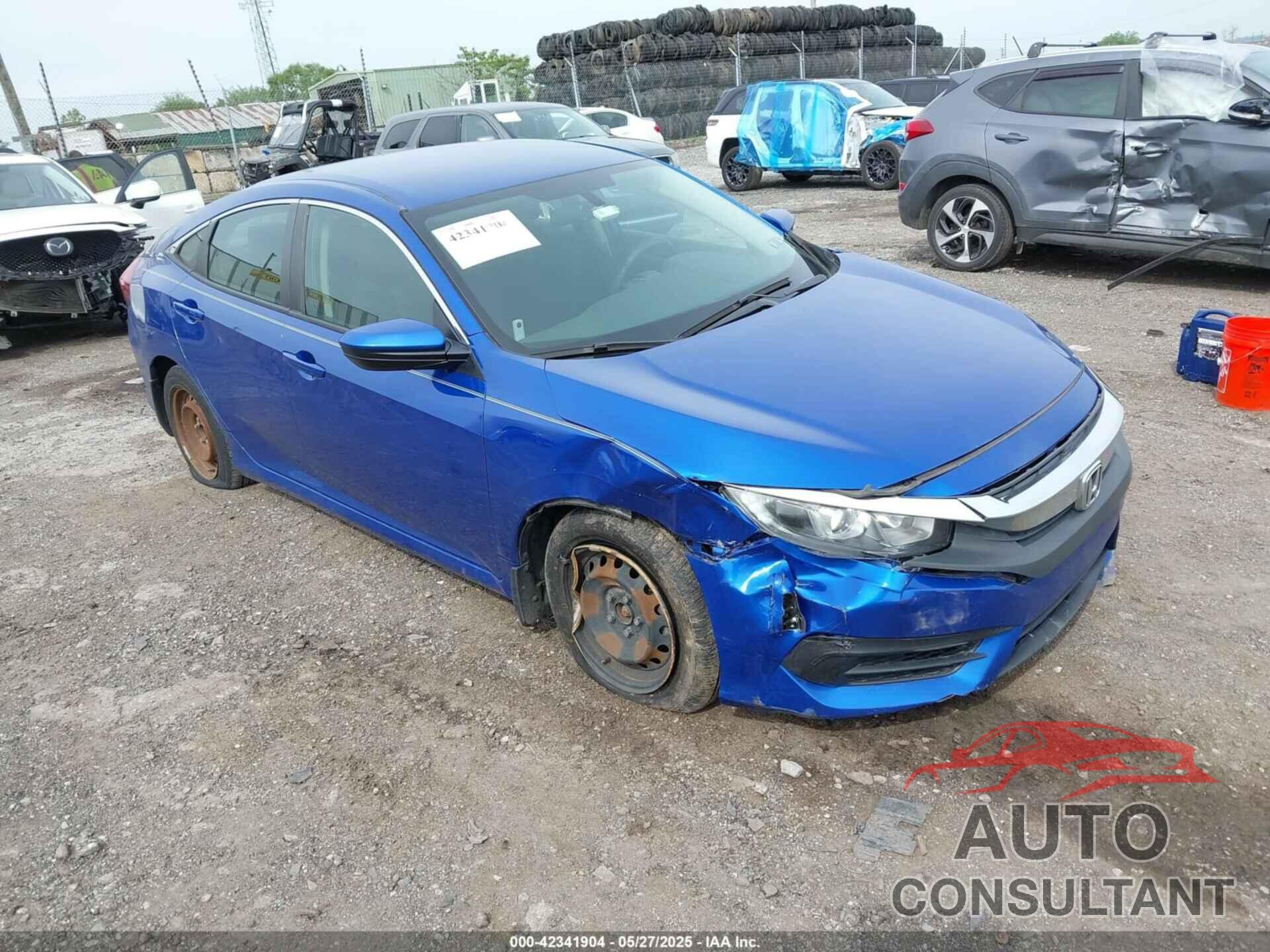 HONDA CIVIC 2017 - 19XFC2F58HE058408