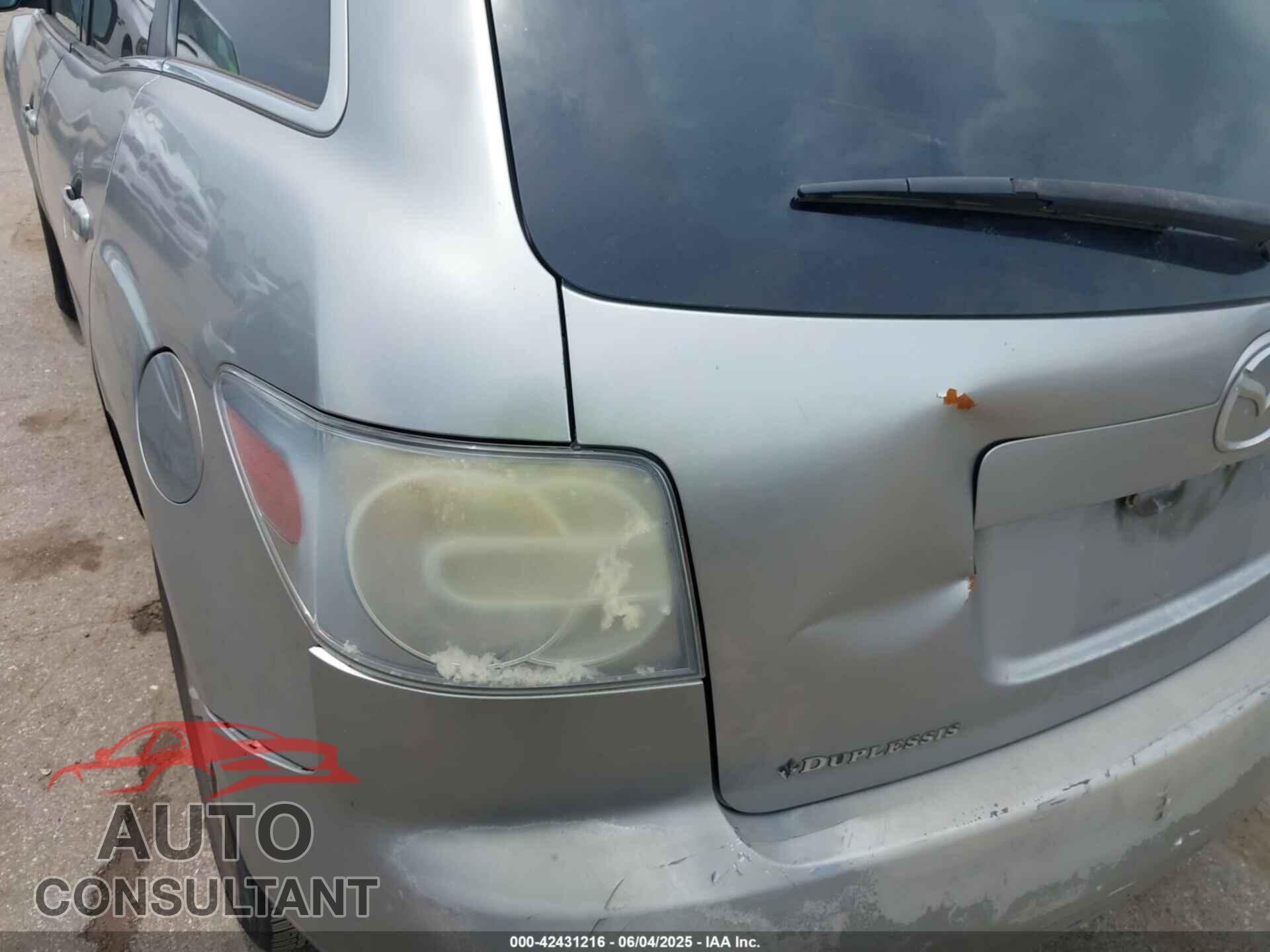 MAZDA CX-7 2011 - JM3ER2B50B0367006