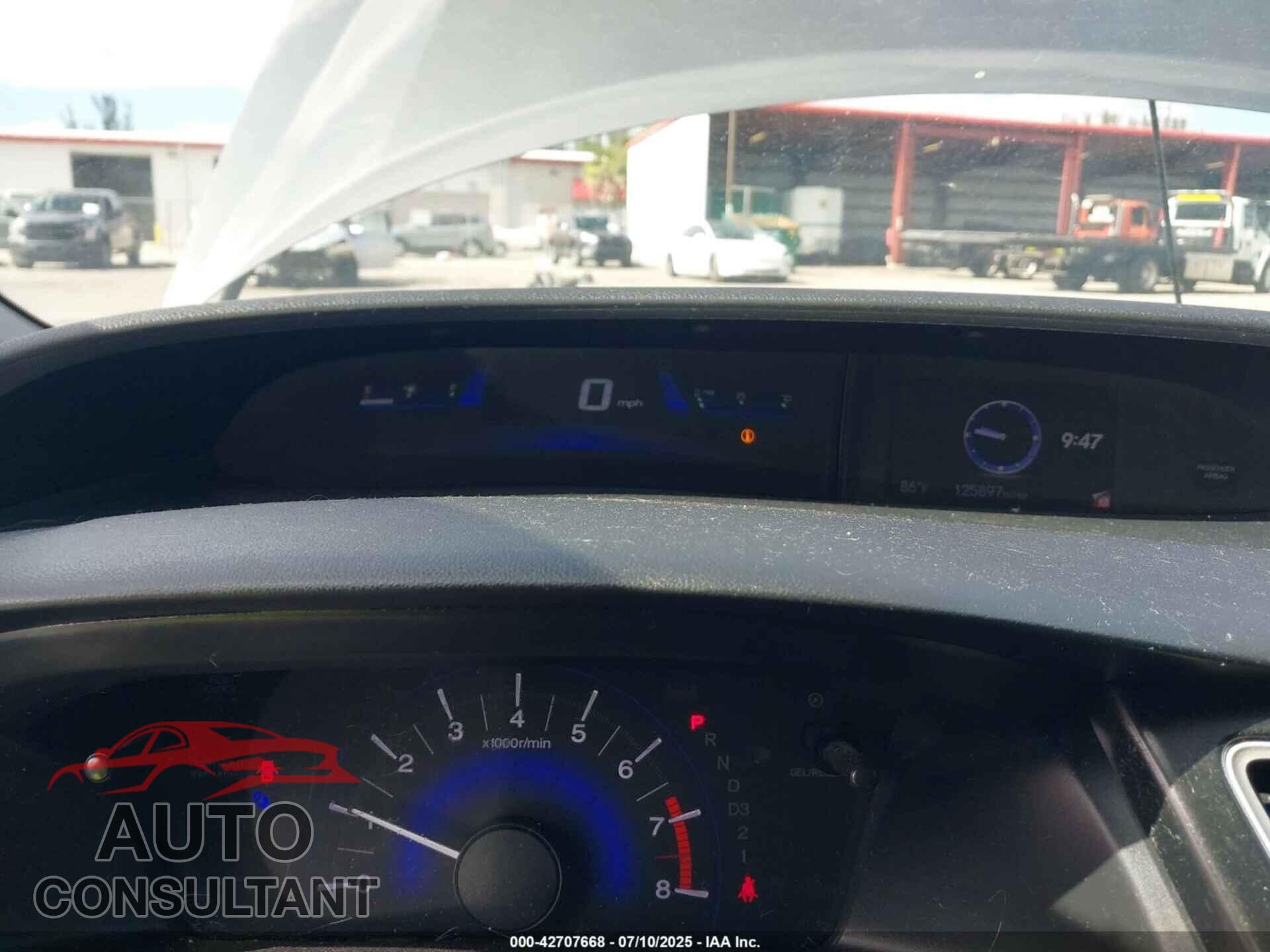 HONDA CIVIC 2013 - 19XFB2F54DE095100