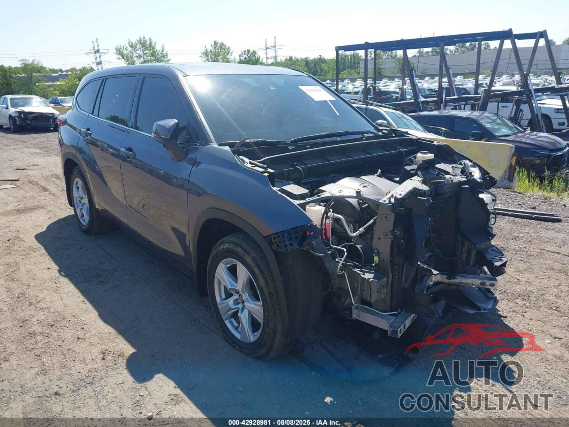 TOYOTA HIGHLANDER 2021 - 5TDZZRAH5MS515939