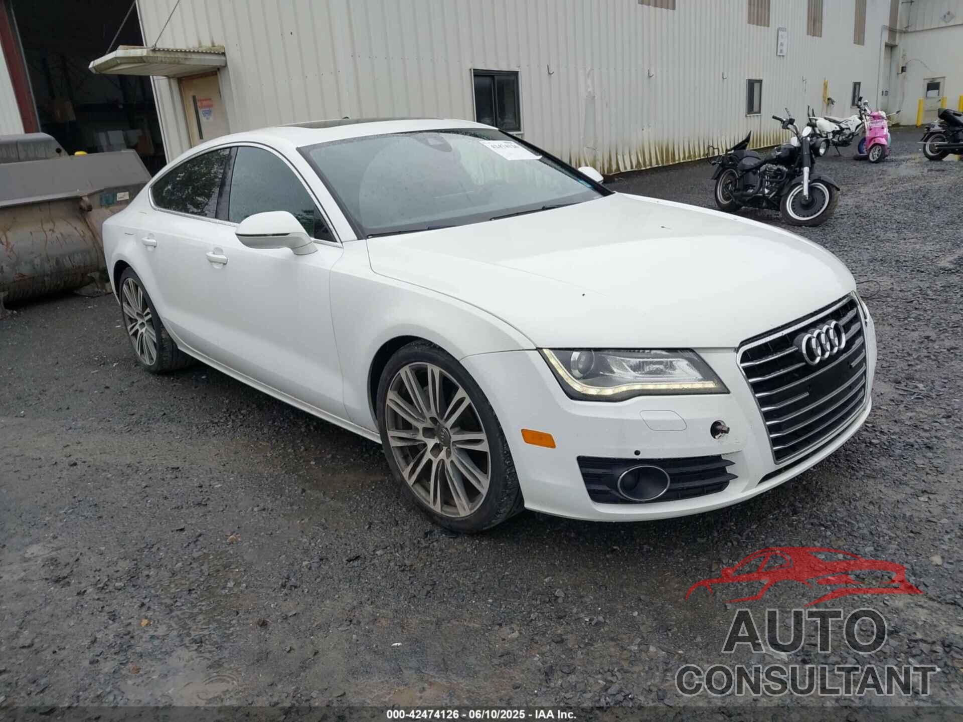 AUDI A7 2012 - WAUSGAFC8CN017502