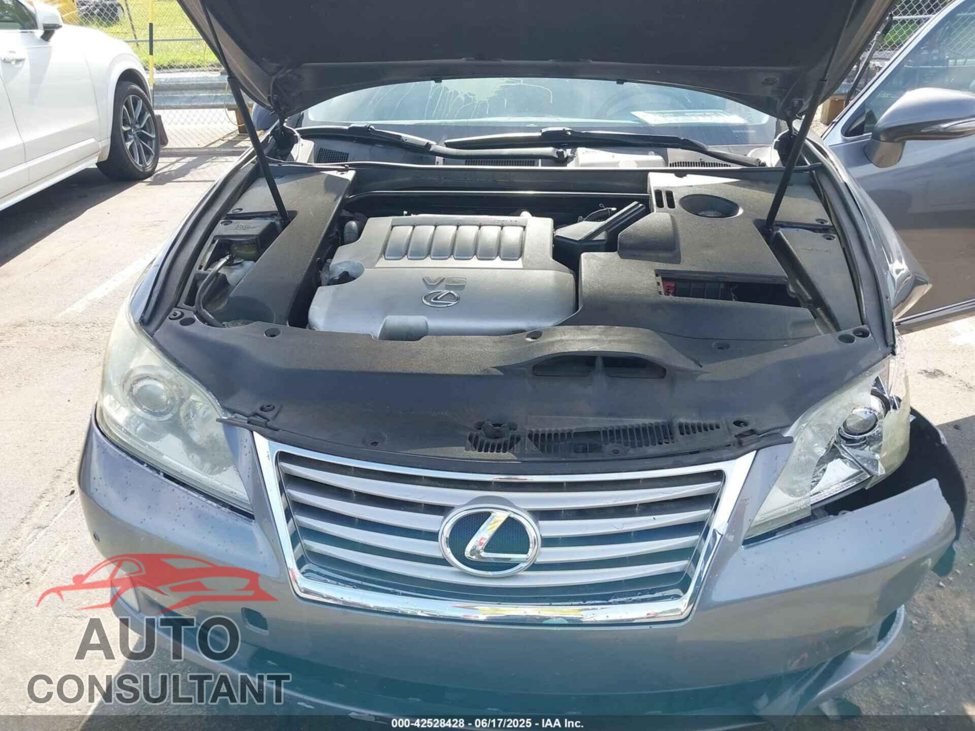LEXUS ES 2012 - JTHBK1EG9C2484384