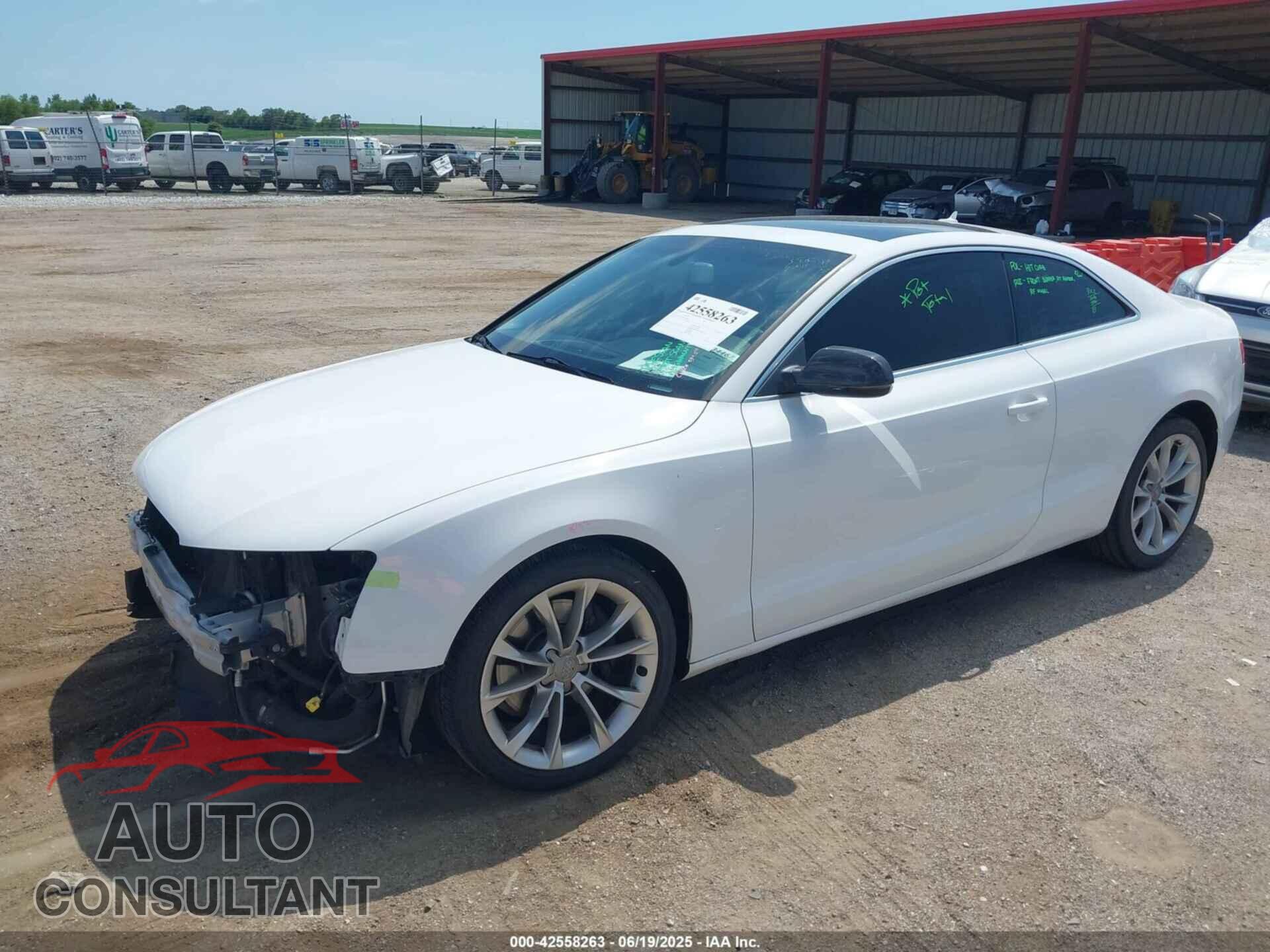AUDI A5 2013 - WAUCFAFR4DA046449