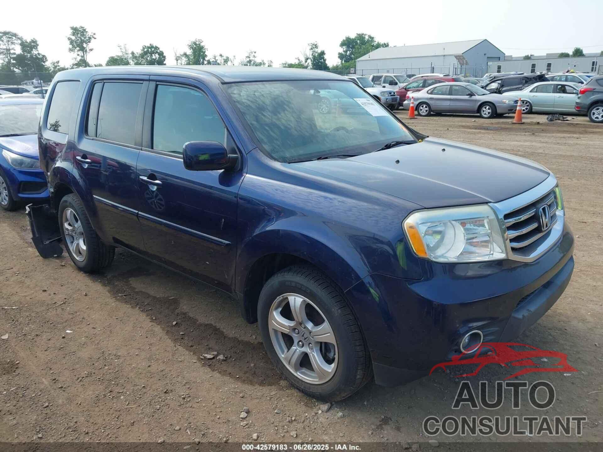 HONDA PILOT 2013 - 5FNYF3H42DB006691