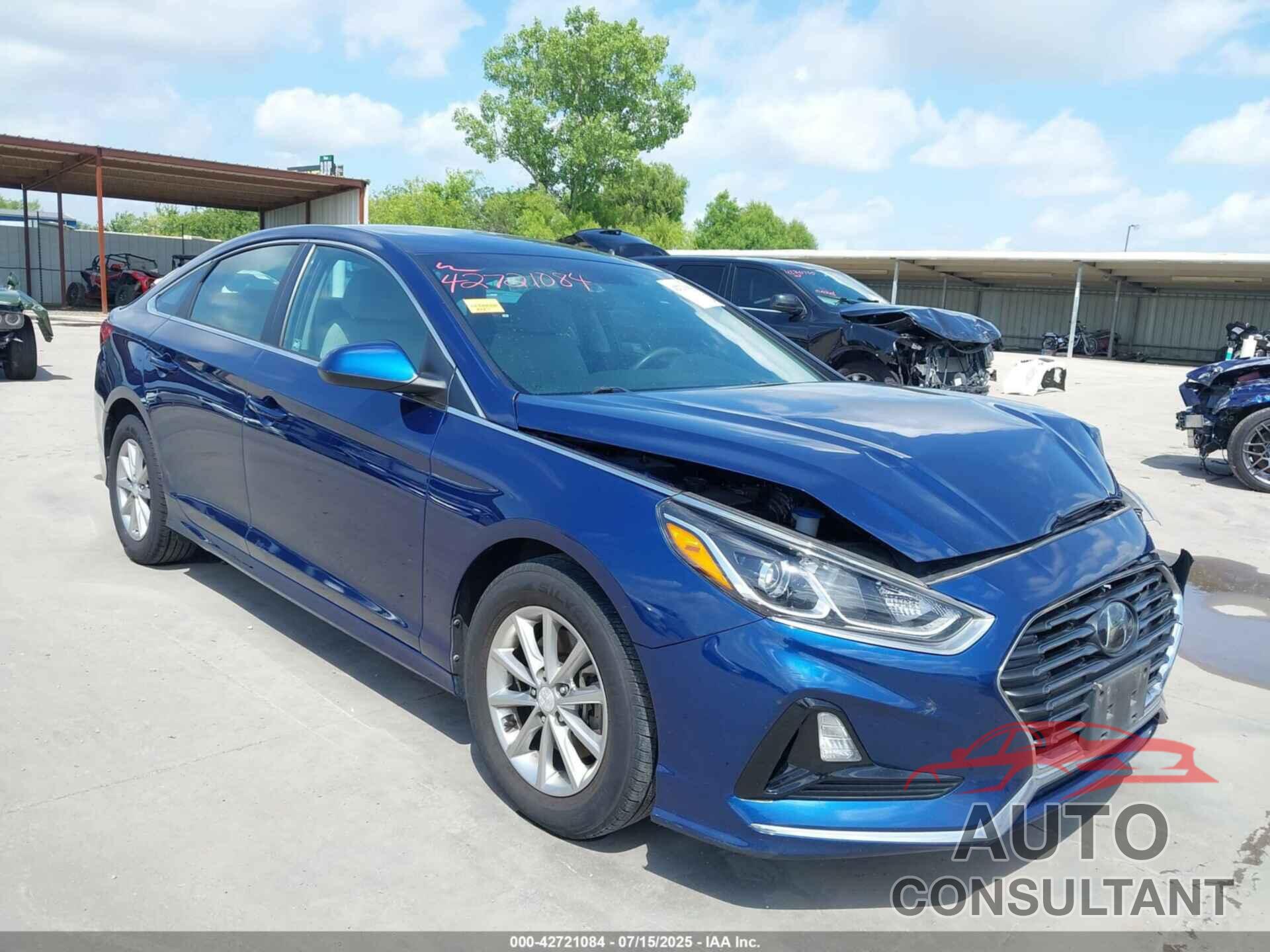 HYUNDAI SONATA 2019 - 5NPE24AF6KH772583