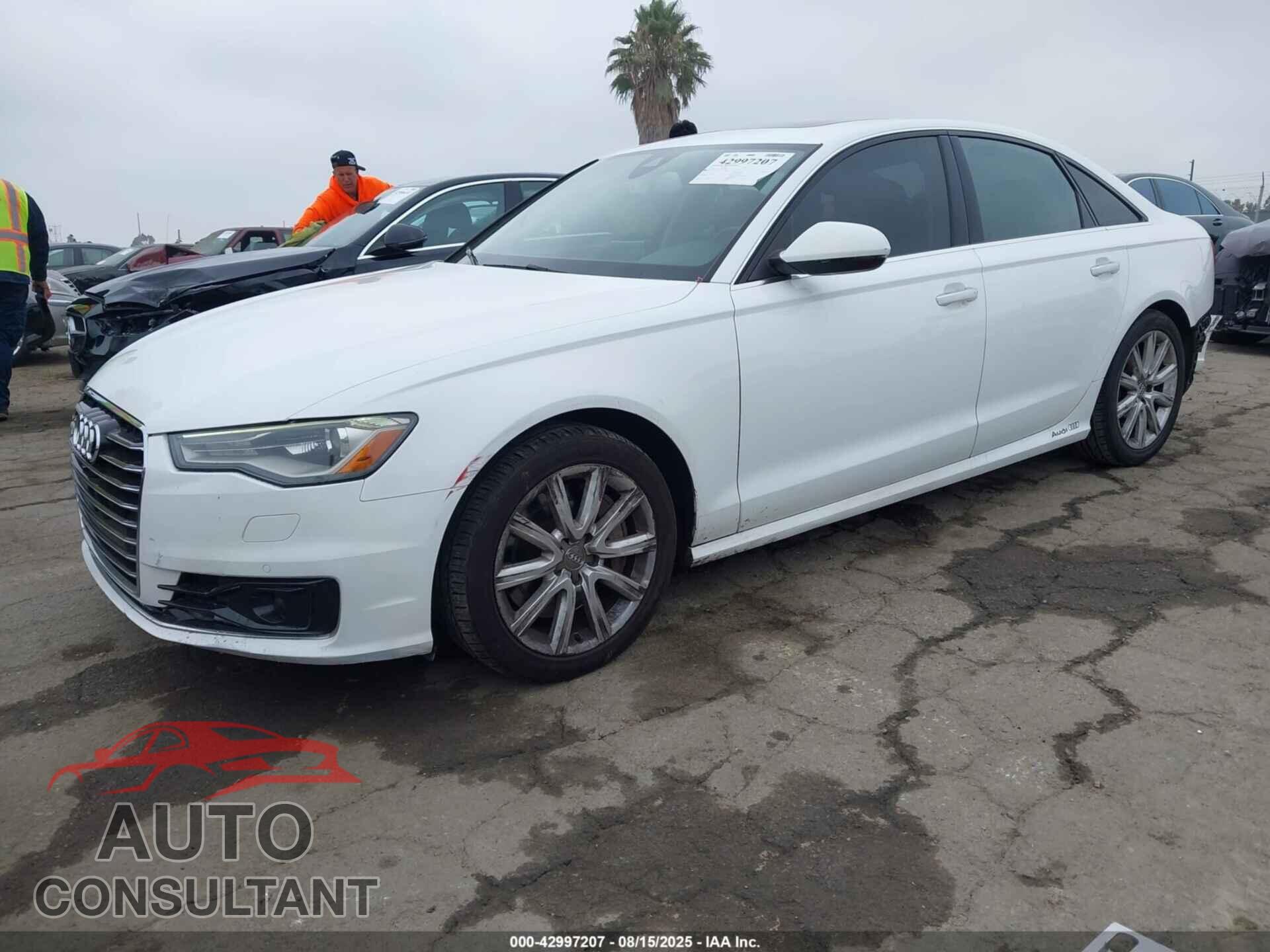 AUDI A6 2016 - WAUGFAFC2GN063602
