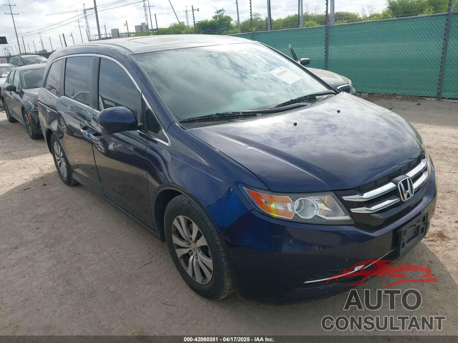HONDA ODYSSEY 2015 - 5FNRL5H62FB008681