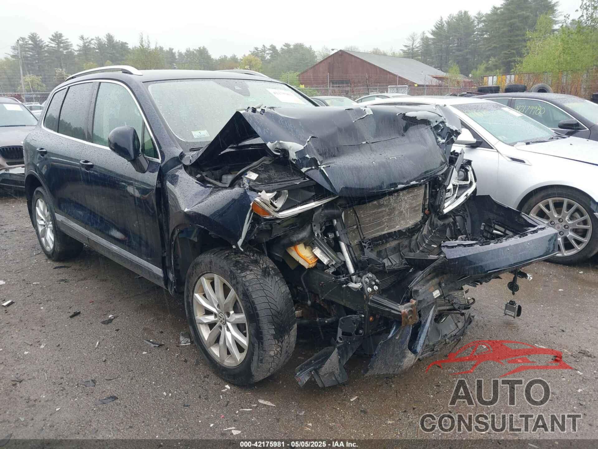 VOLKSWAGEN TOUAREG 2016 - WVGEF9BP7GD008159