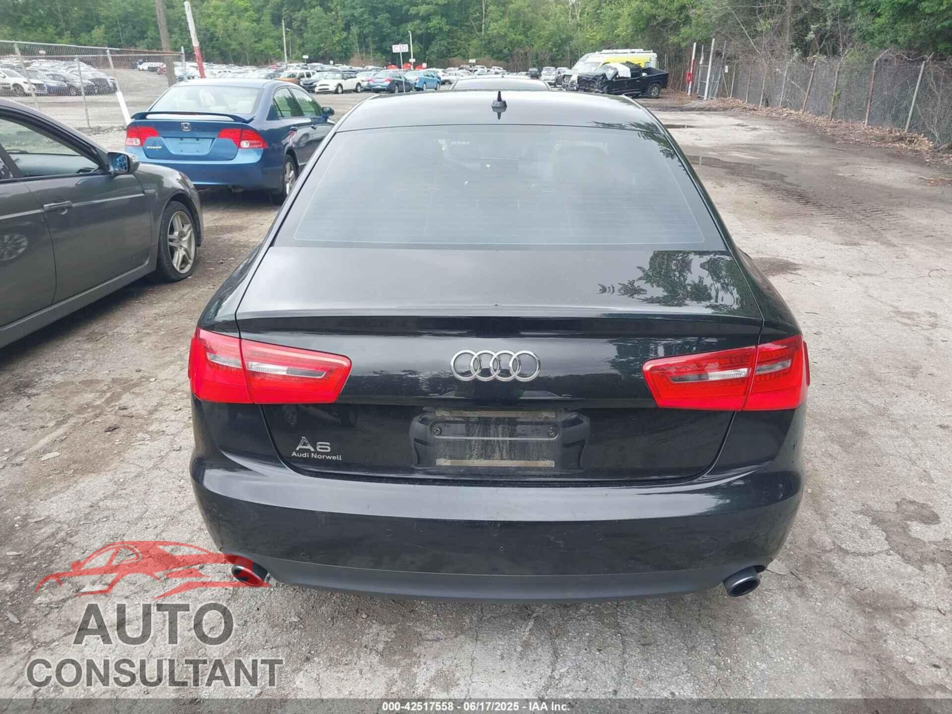AUDI A6 2014 - WAUGFAFC4EN036012