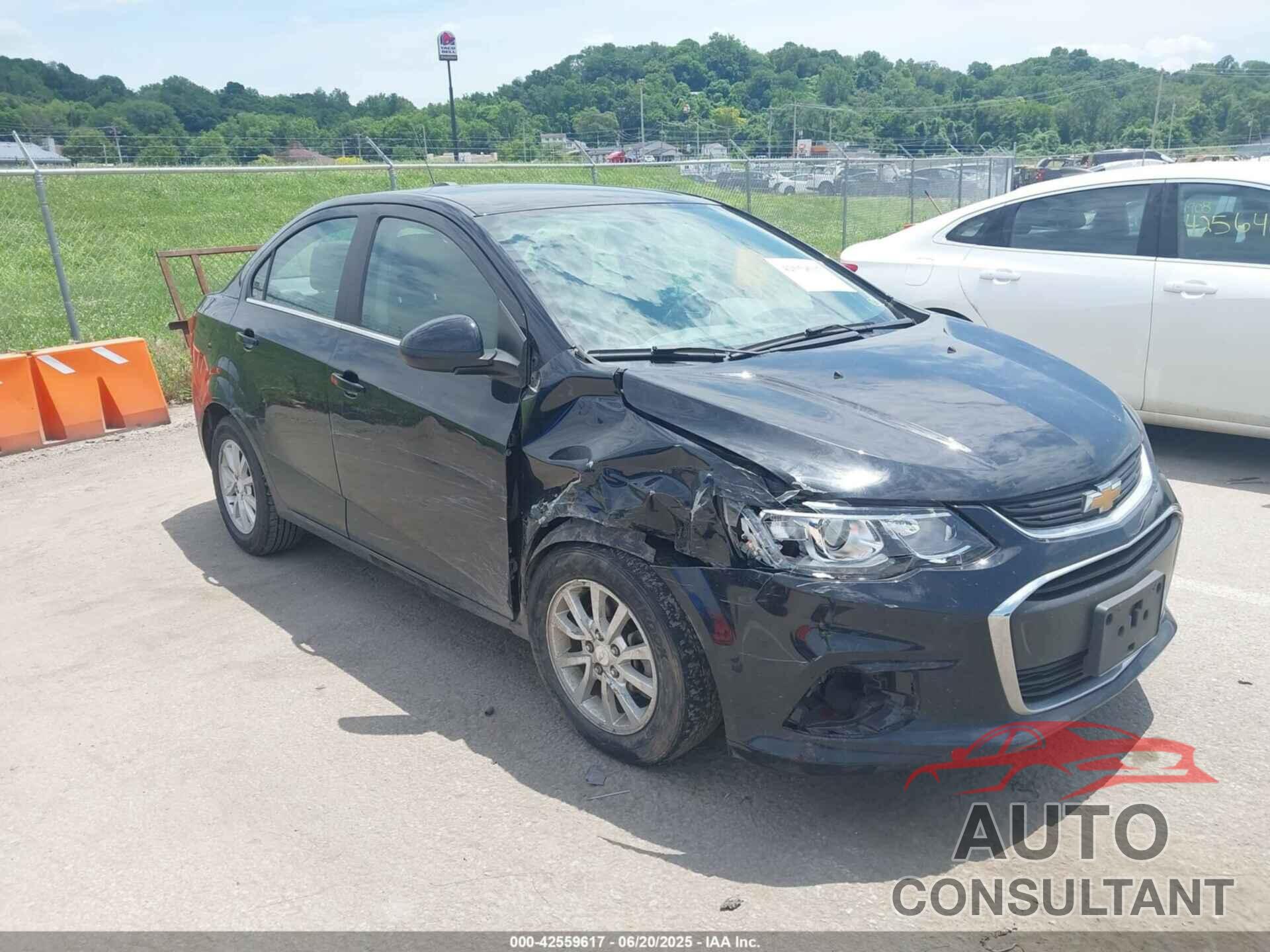 CHEVROLET SONIC 2020 - 1G1JD5SB0L4140317