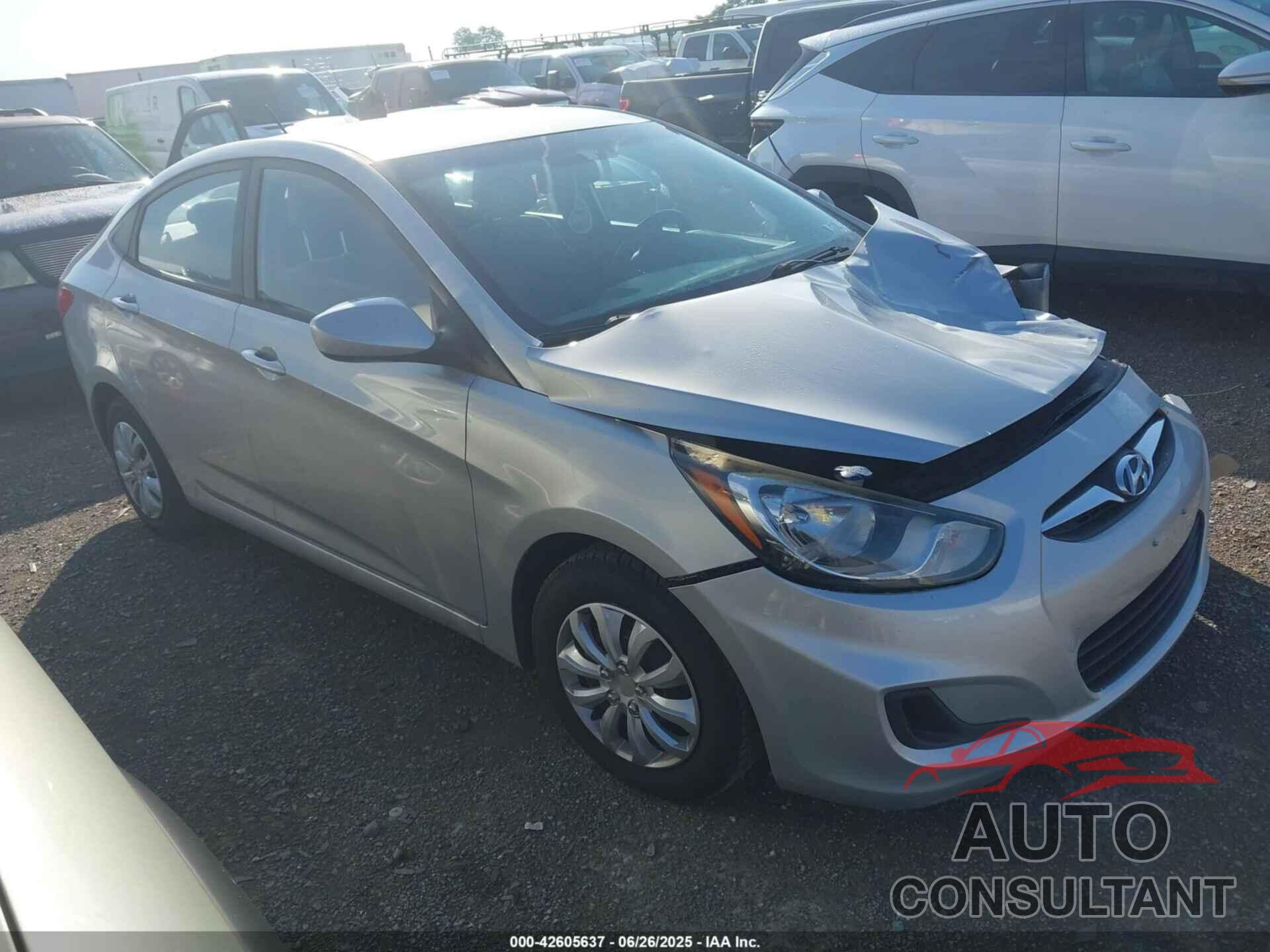 HYUNDAI ACCENT 2014 - KMHCT4AE6EU754456